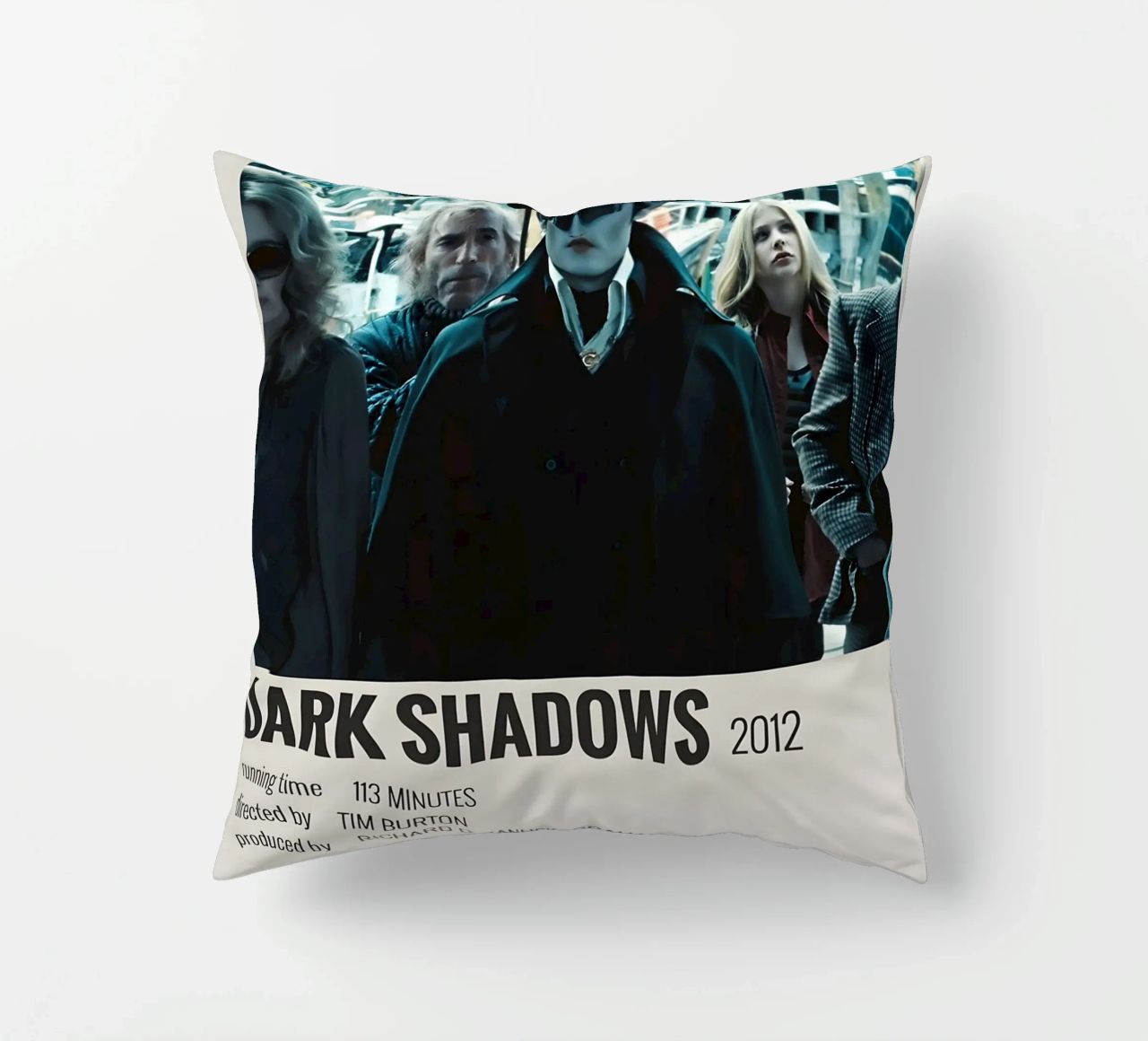 DARK SHADOWS 2012 cuscino da MVFminimalist