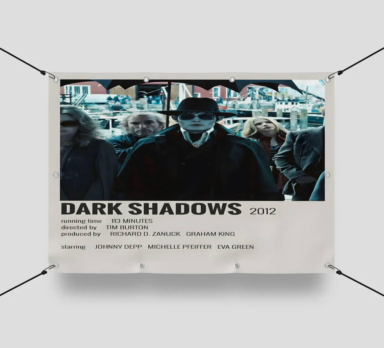 DARK SHADOWS 2012 telo in pvc da MVFminimalist