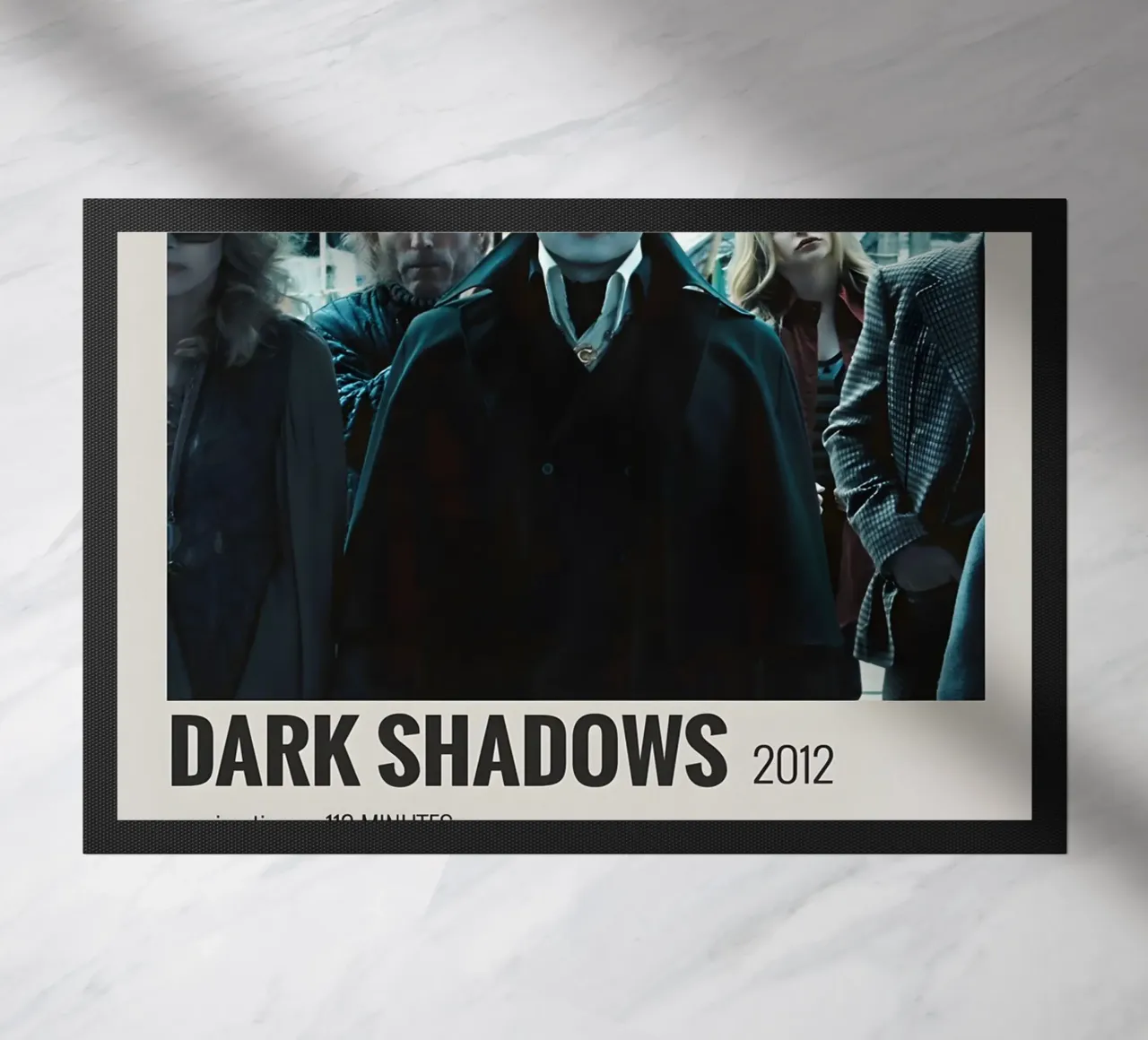 DARK SHADOWS 2012 doormat by MVFminimalist