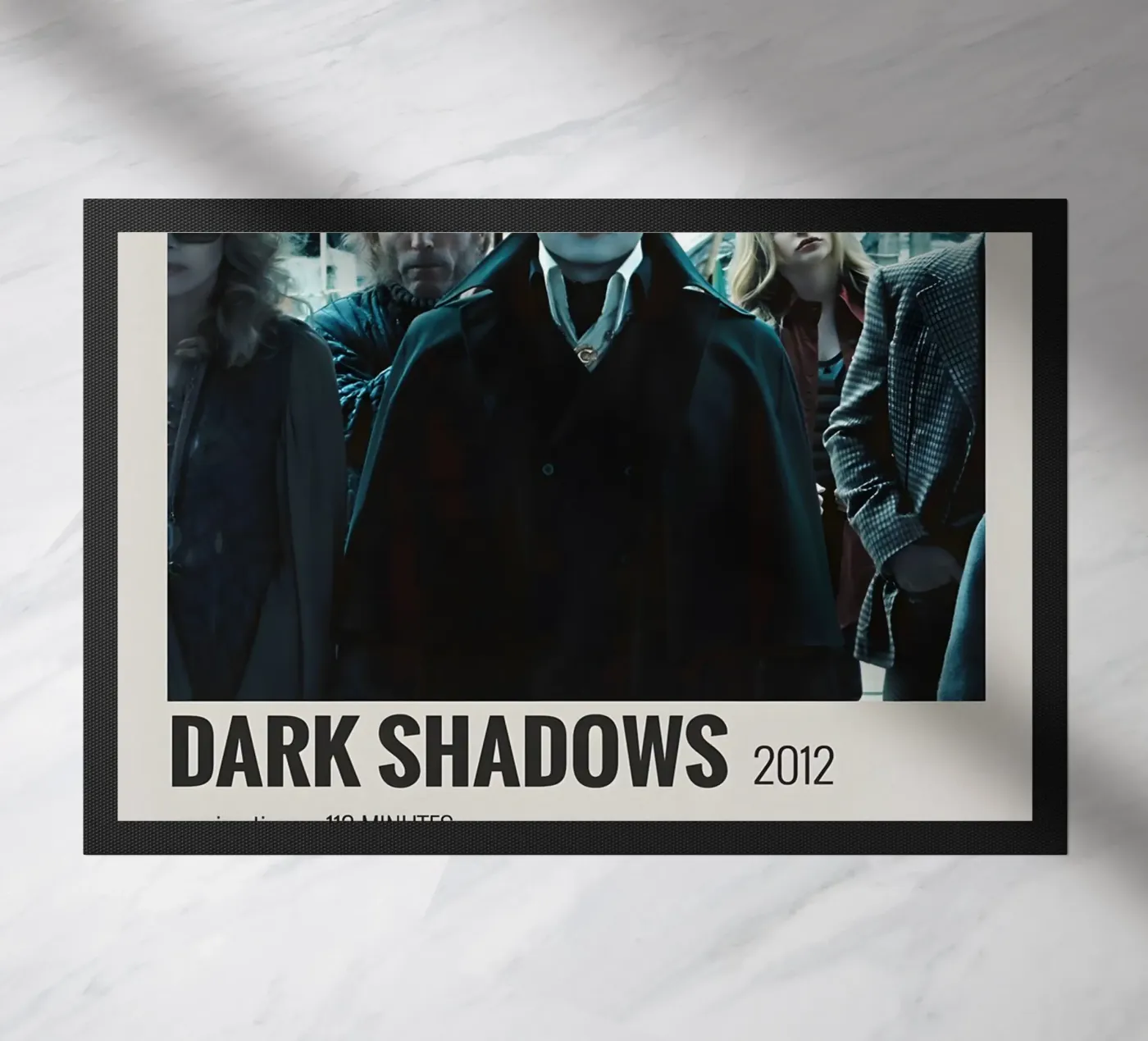 DARK SHADOWS 2012 deurmat van MVFminimalist