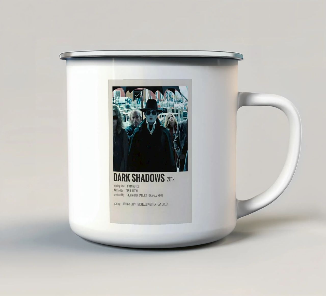 DARK SHADOWS 2012 tazza in smalto da MVFminimalist