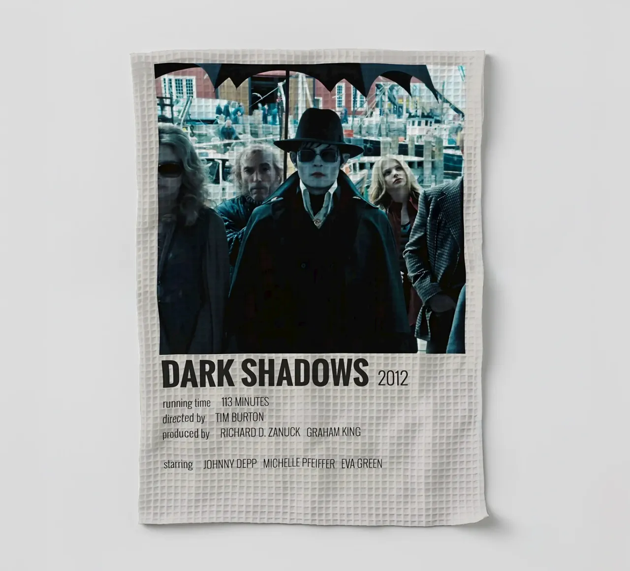 DARK SHADOWS 2012 canovaccio da cucina da MVFminimalist