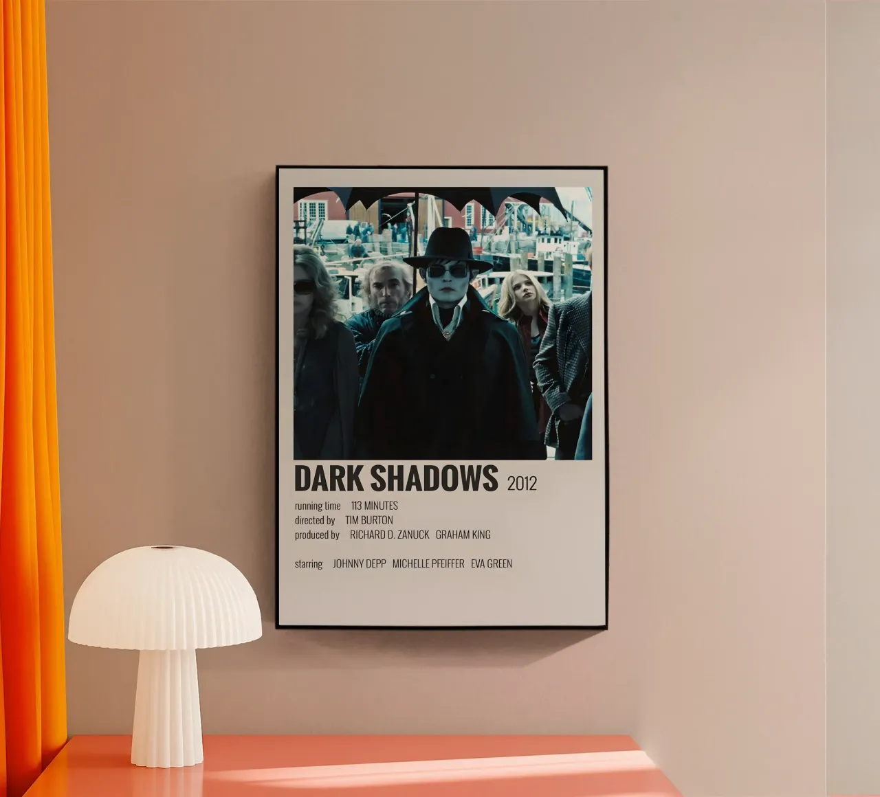 DARK SHADOWS 2012 plexiglass da MVFminimalist