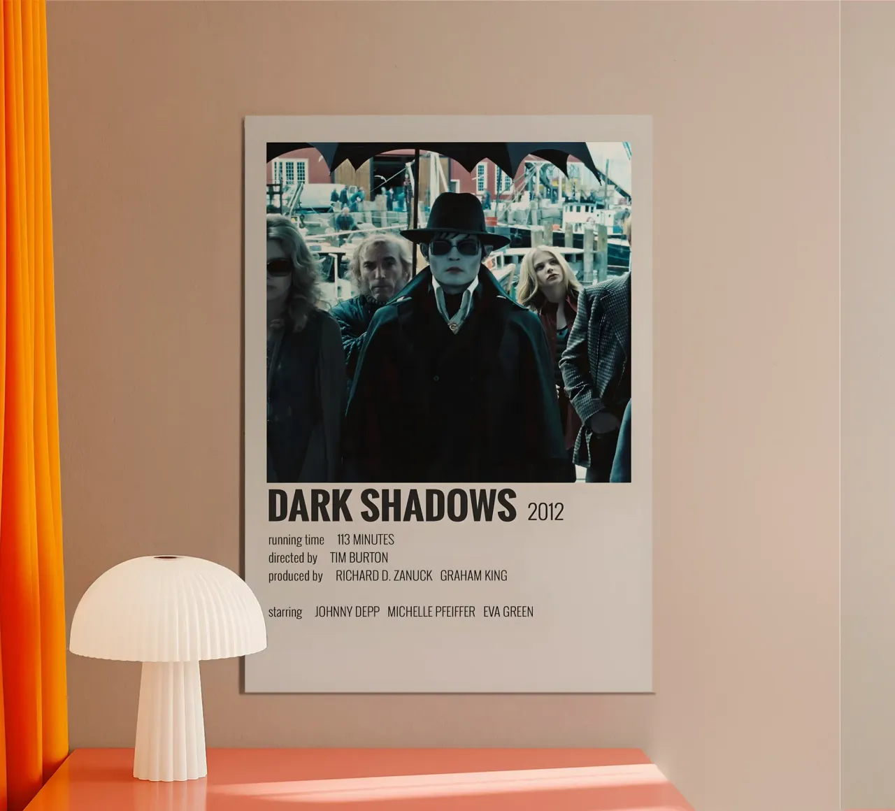 DARK SHADOWS 2012 poster da MVFminimalist