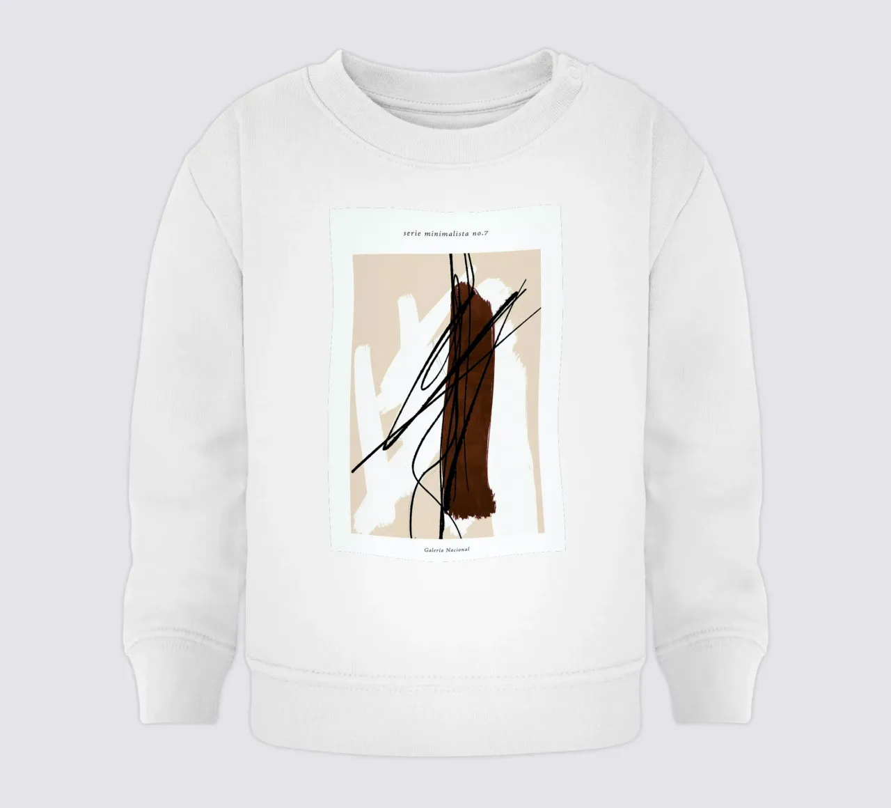 Minimal 7 felpa neonato da Froilein Juno