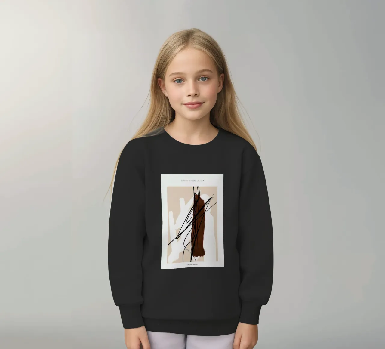 Minimal 7 felpa bambino da Froilein Juno