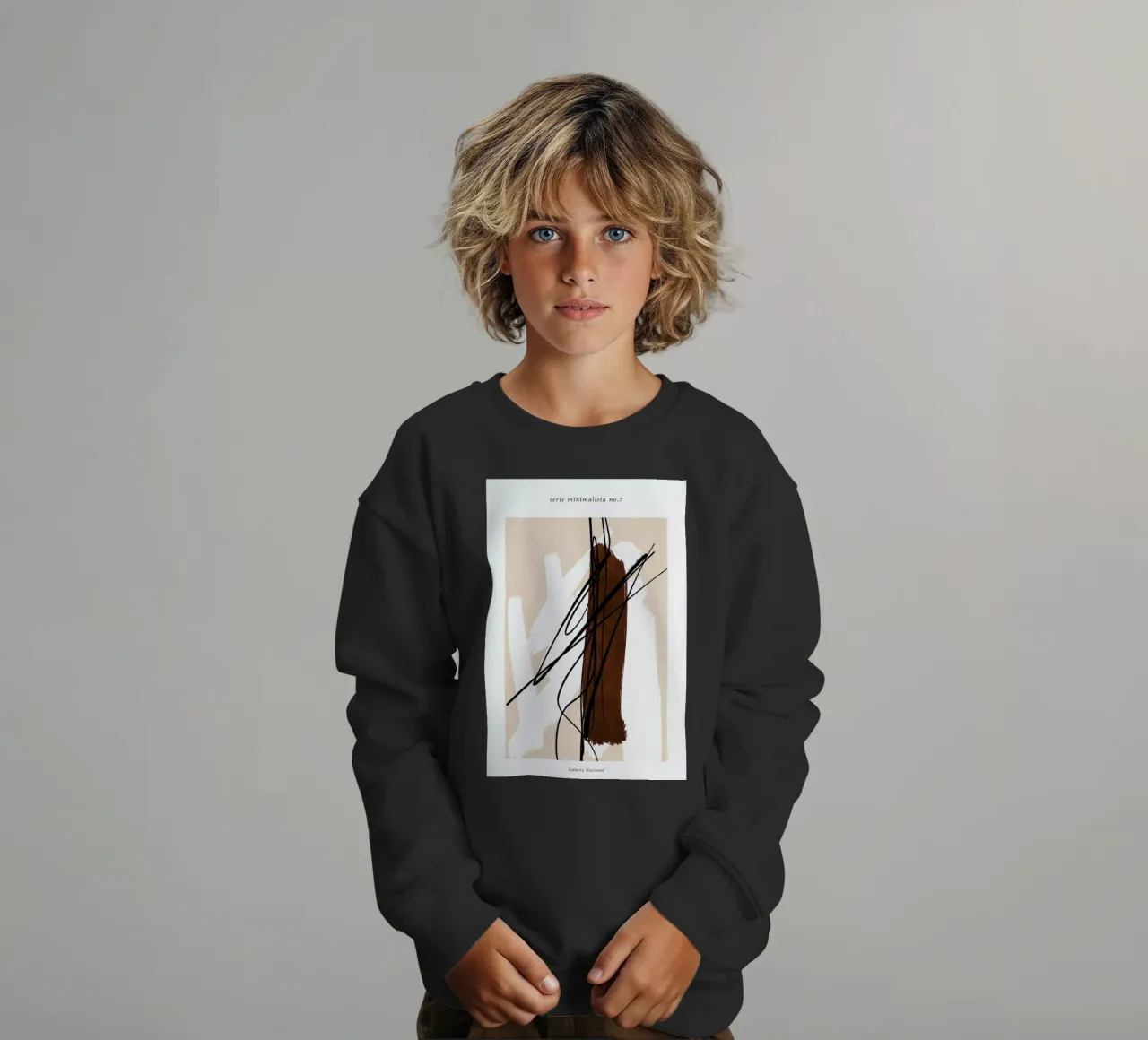 Minimal 7 felpa bambino da Froilein Juno