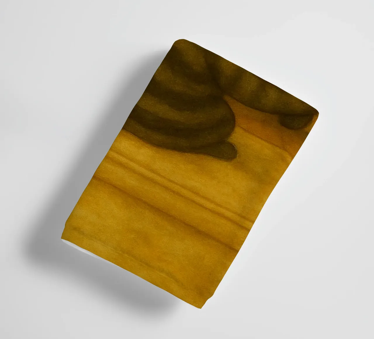 cat playing game retro art drawing towel by genzaa