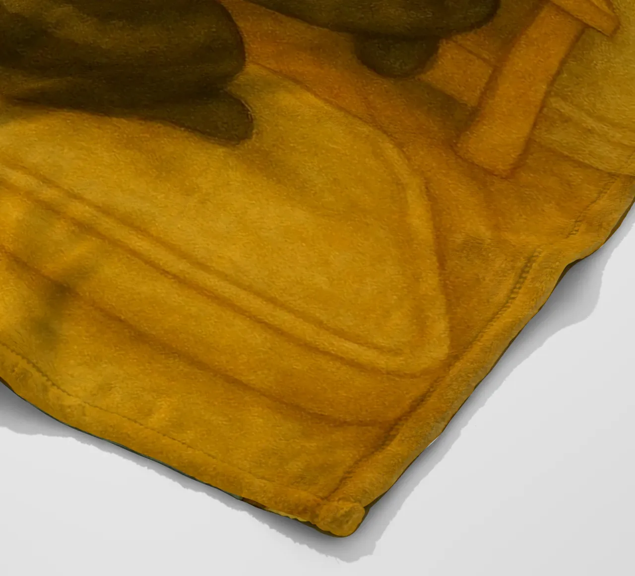 Katze spielen Spiel retro Kunst Zeichnung Fleecedecke von genzaa