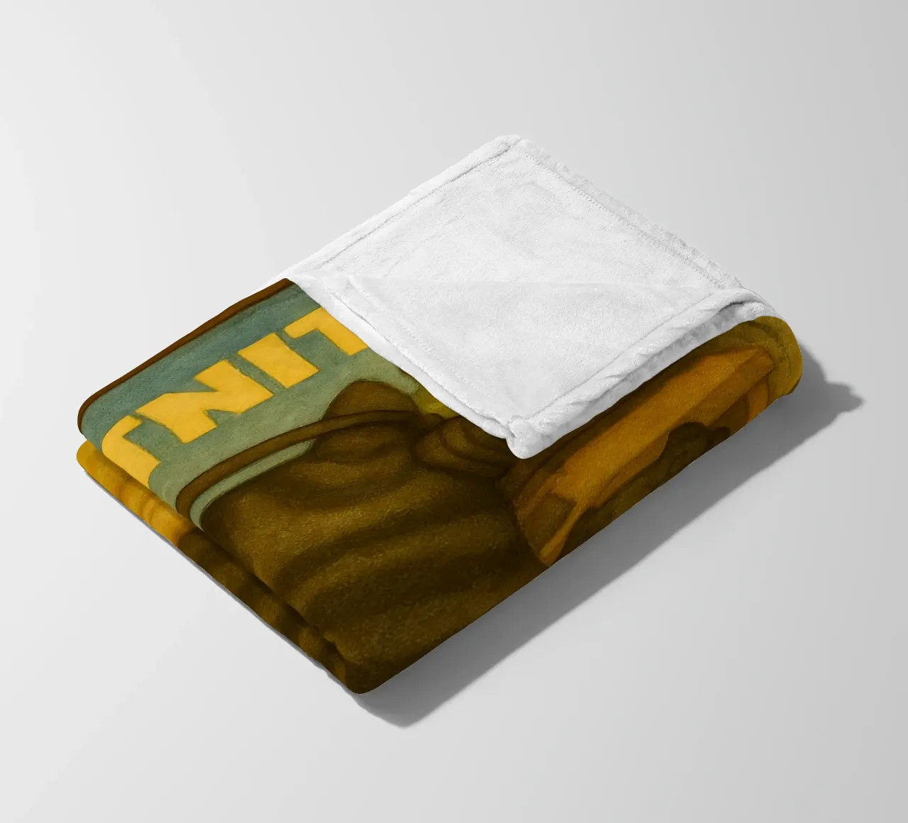 Katze spielen Spiel retro Kunst Zeichnung Fleecedecke von genzaa