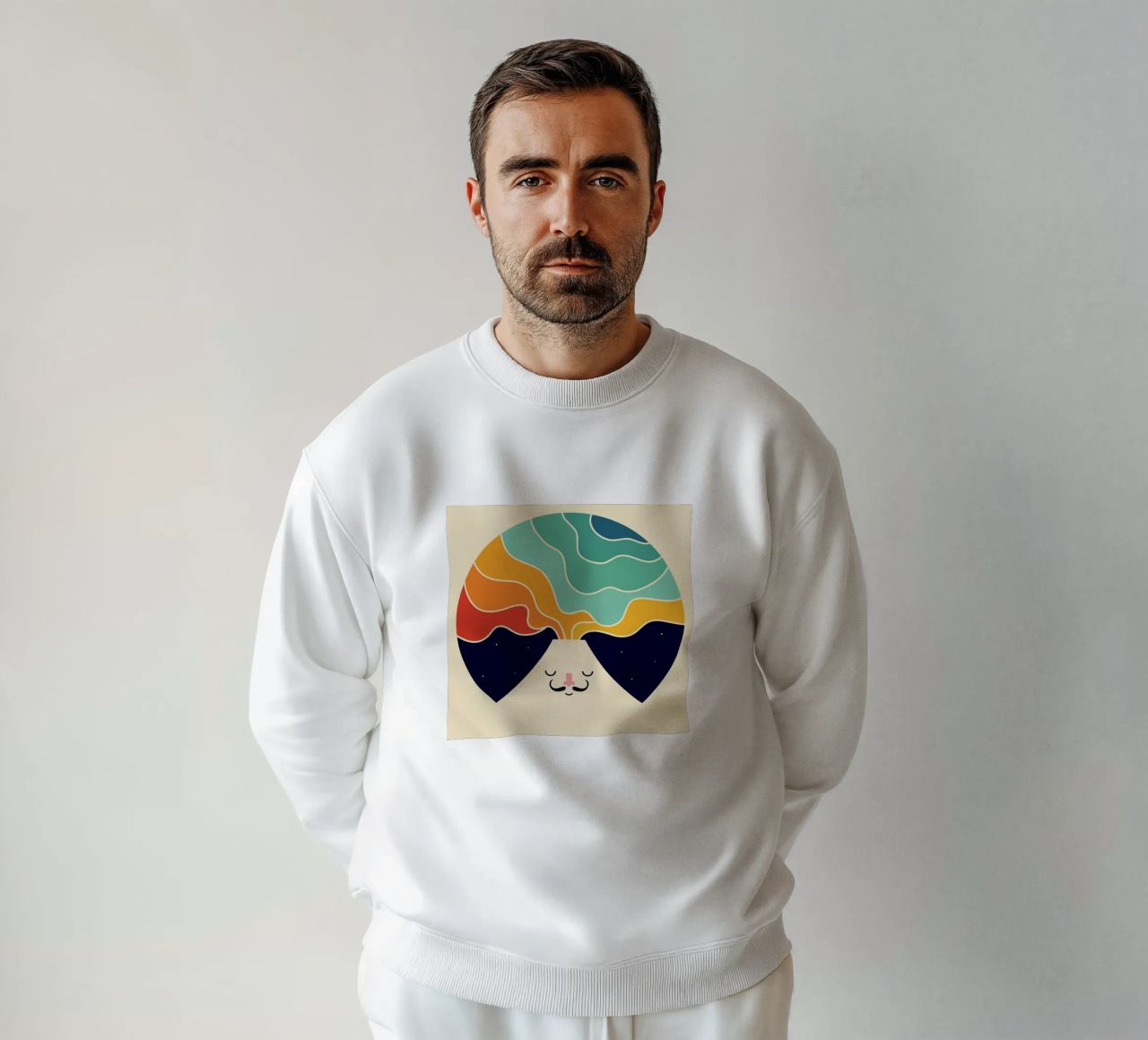 occhi chiusi felpa da westface store