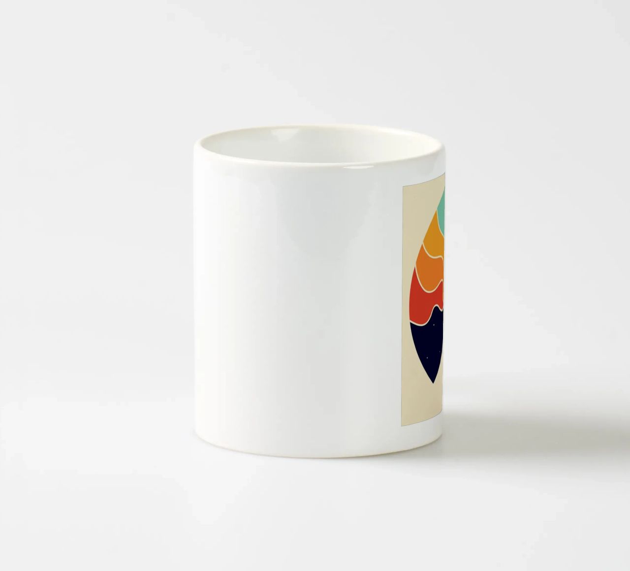 occhi chiusi tazza in ceramica da westface store