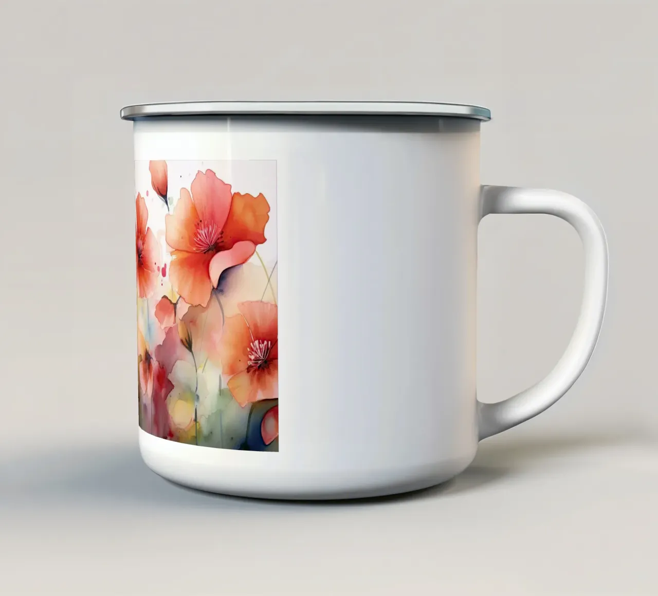 Arte da parete di Imagine tazza in smalto da Imagine