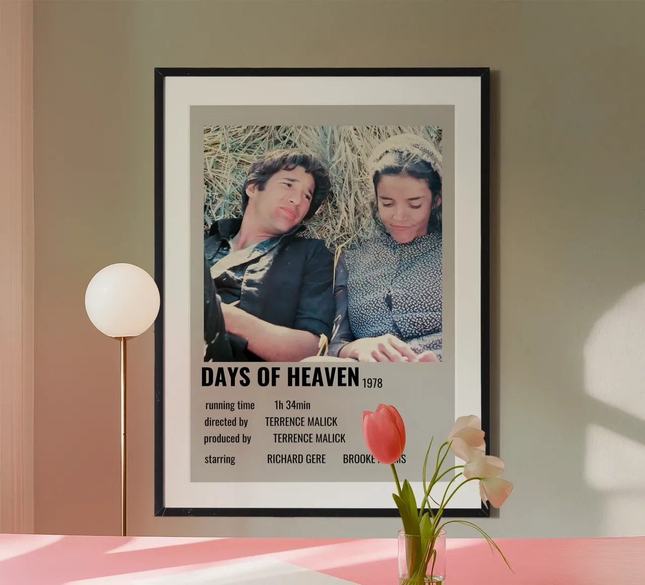 DAYS OF HEAVEN 1978 carta hahnemühle da MVFminimalist