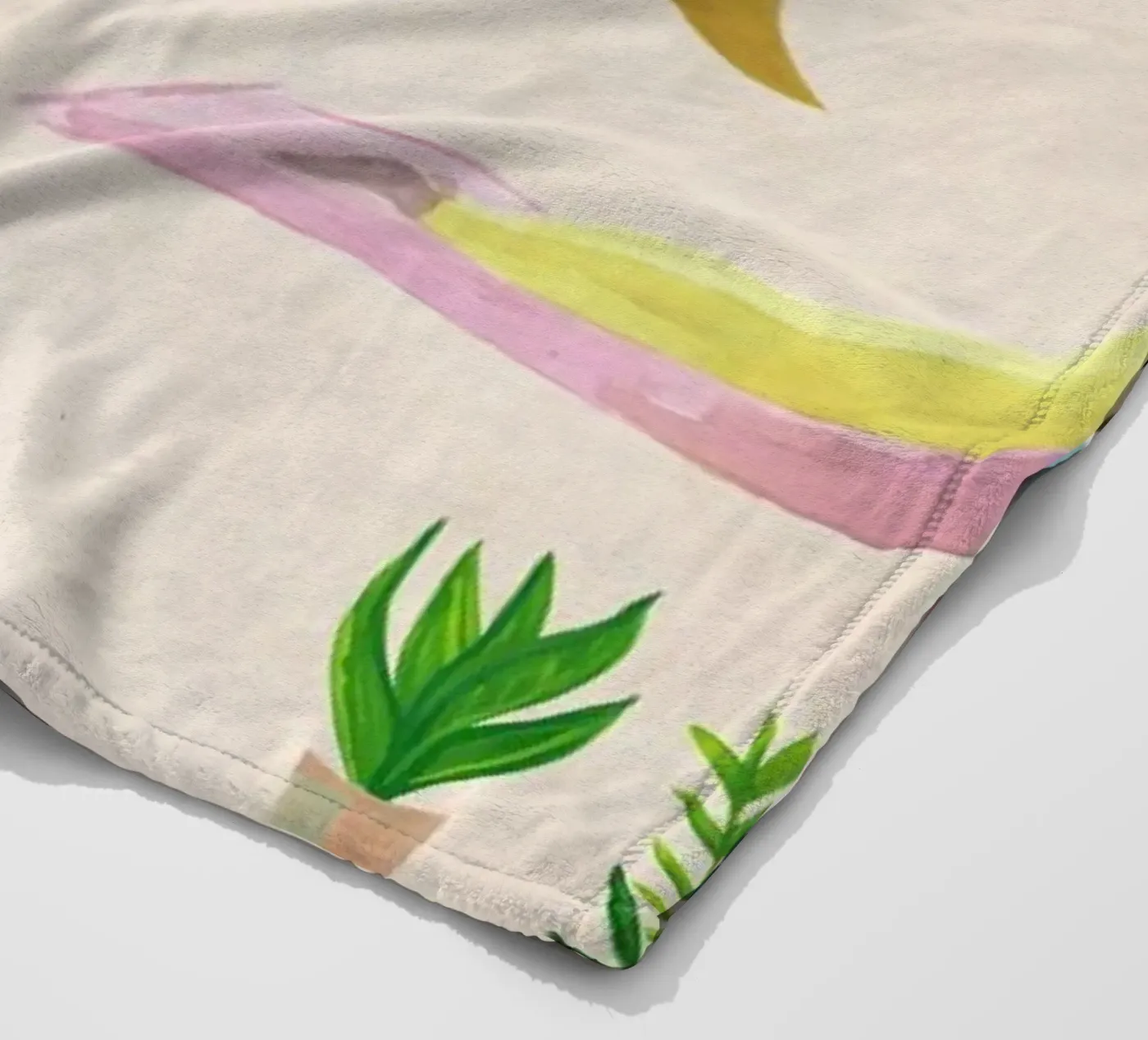 Yogis Fleecedecke von Laura Page