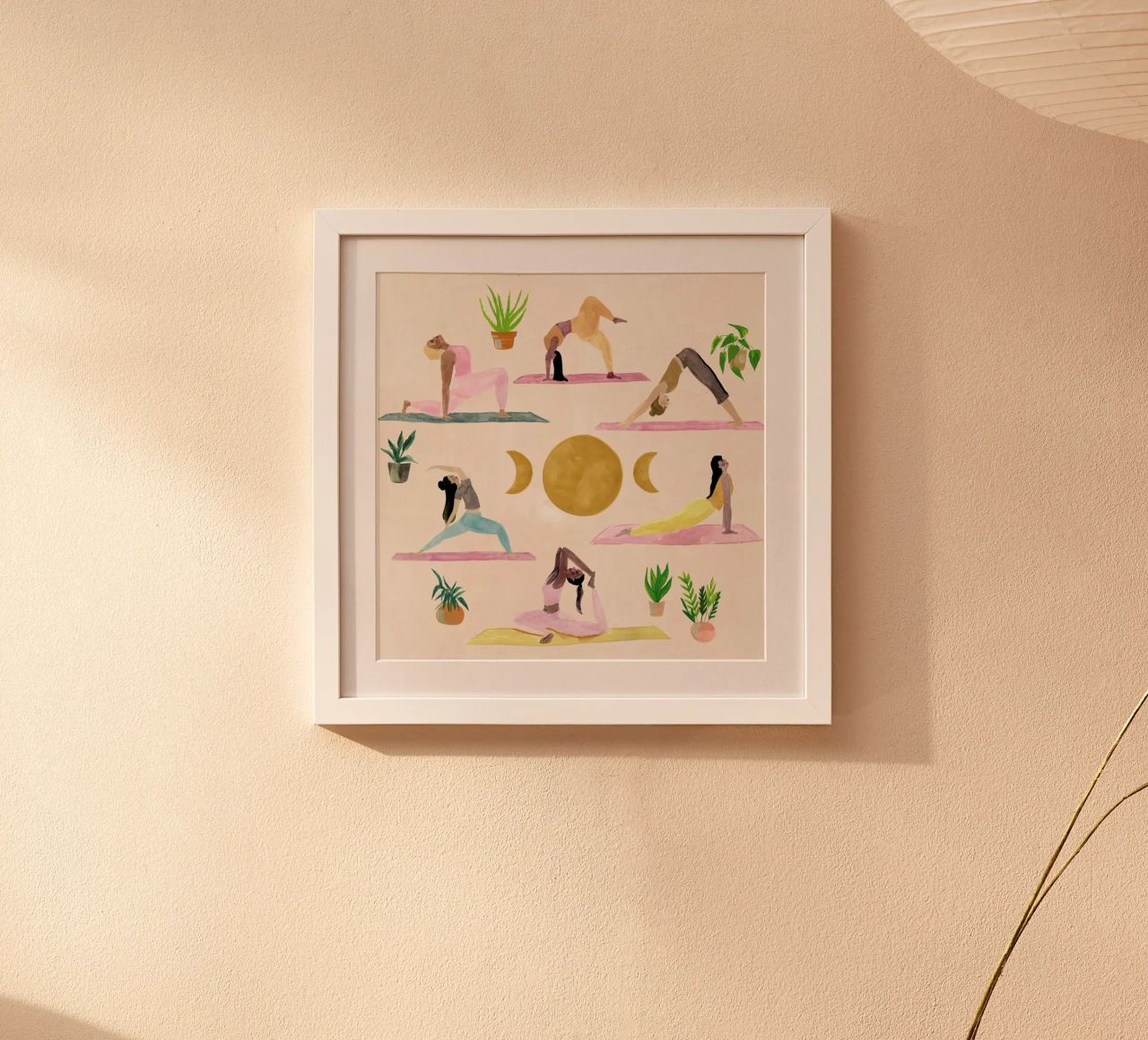 Yogis Poster von Laura Page