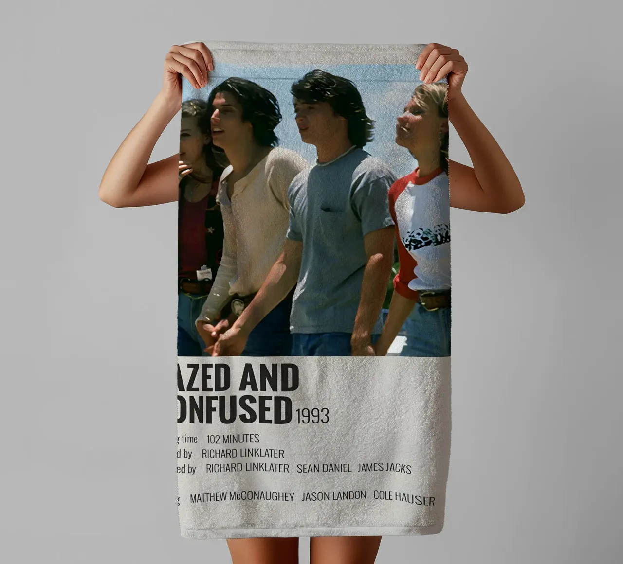 DAZED AND CONFUSED 1993 asciugamano da bagno da MVFminimalist