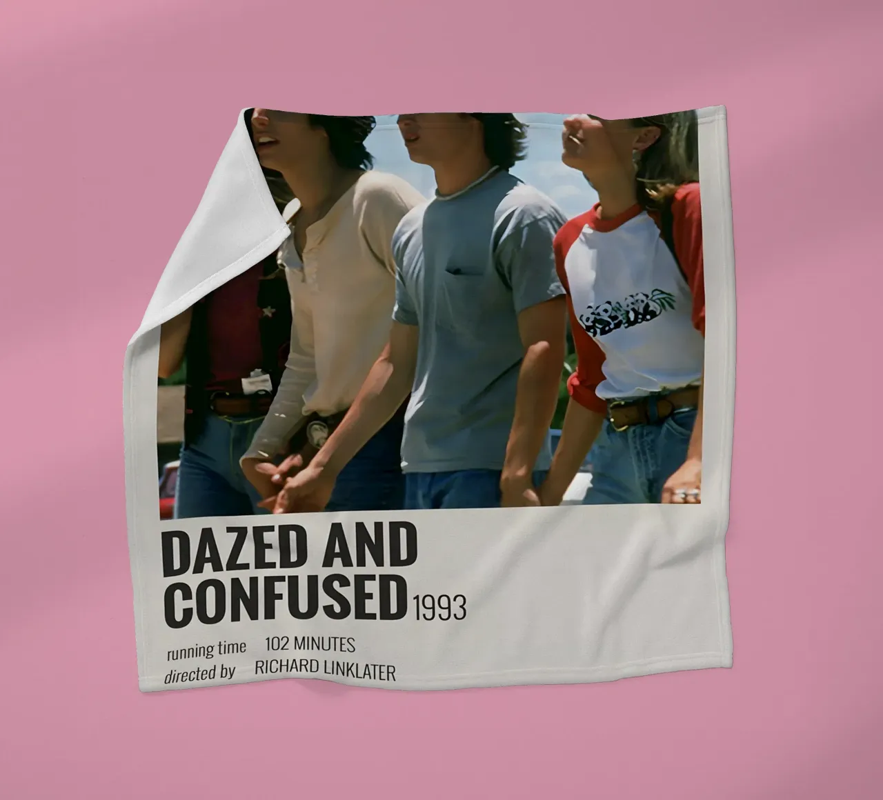 DAZED AND CONFUSED 1993 coperta in pile da MVFminimalist