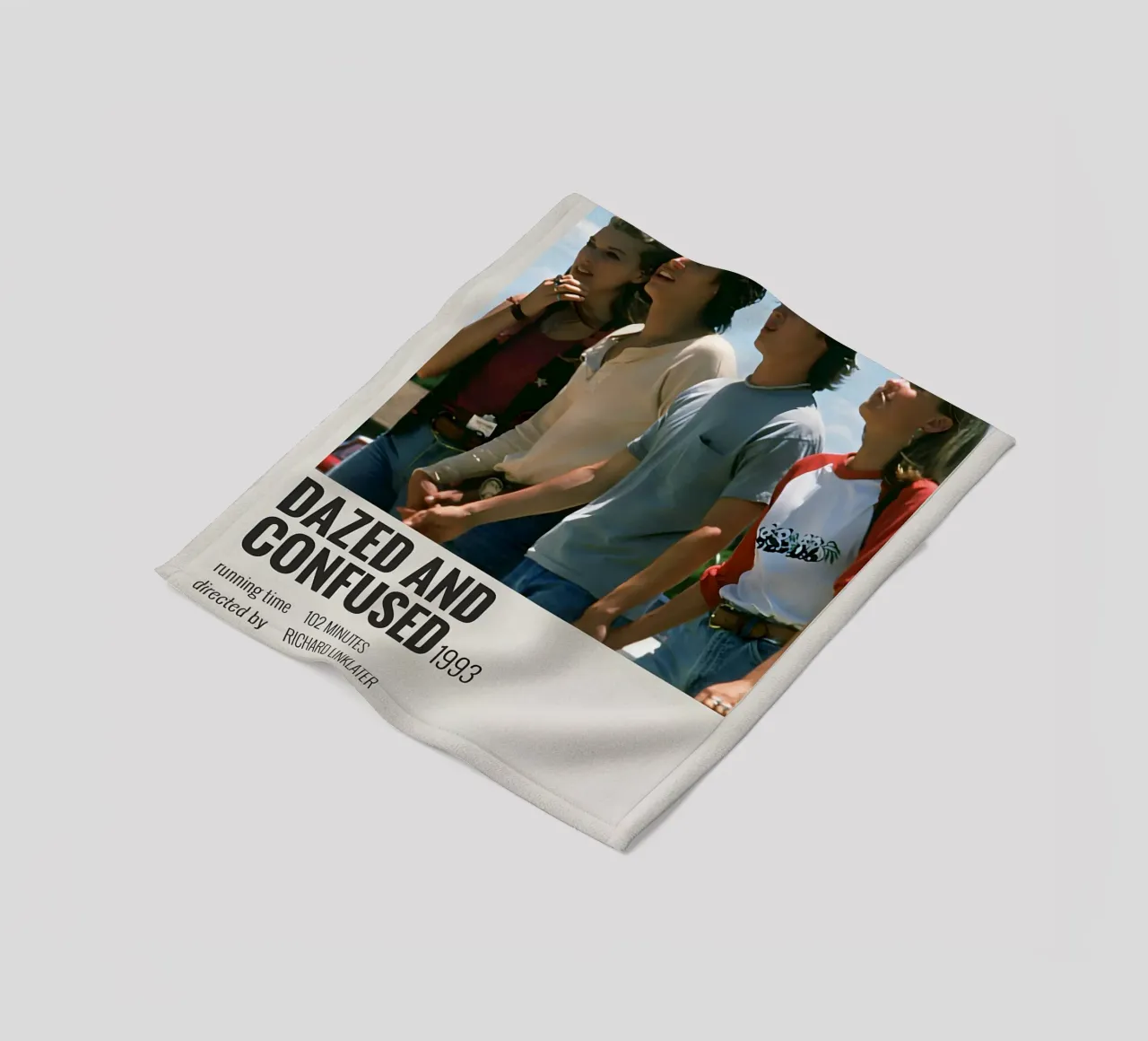 DAZED AND CONFUSED 1993 coperta in pile da MVFminimalist