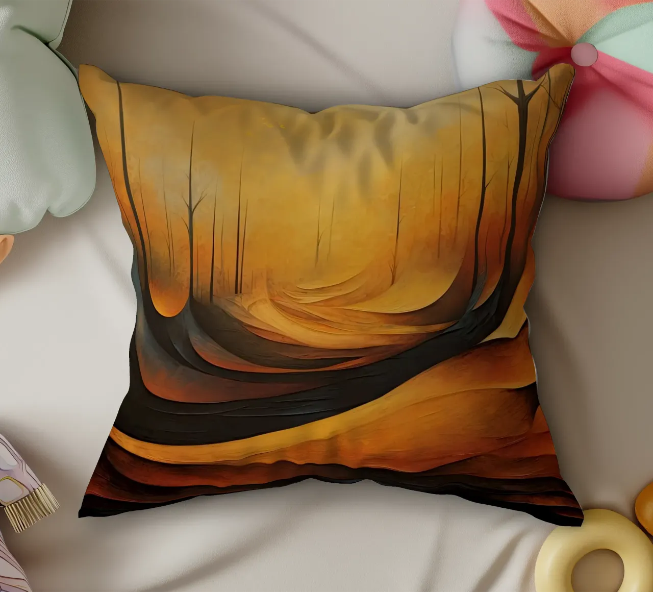 Arte da parete di Imagine cuscino da Imagine