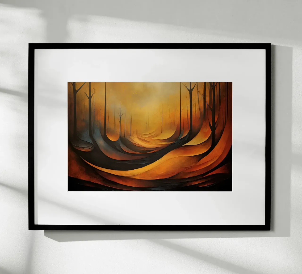 Arte da parete di Imagine poster con telaio in legno da Imagine