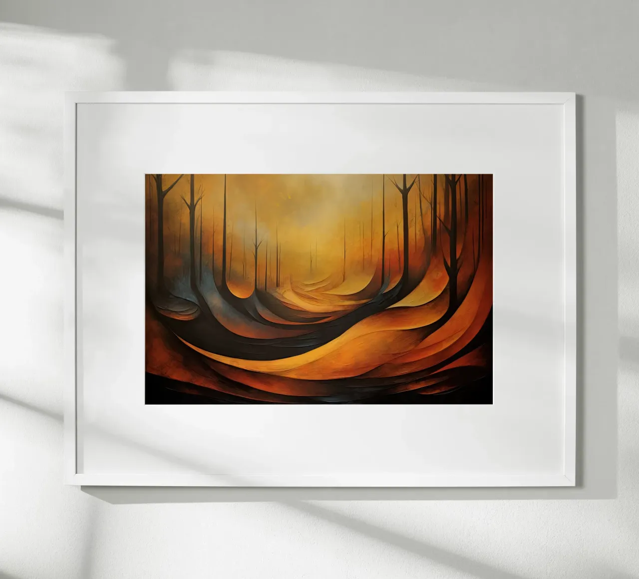 Arte da parete di Imagine poster con telaio in legno da Imagine