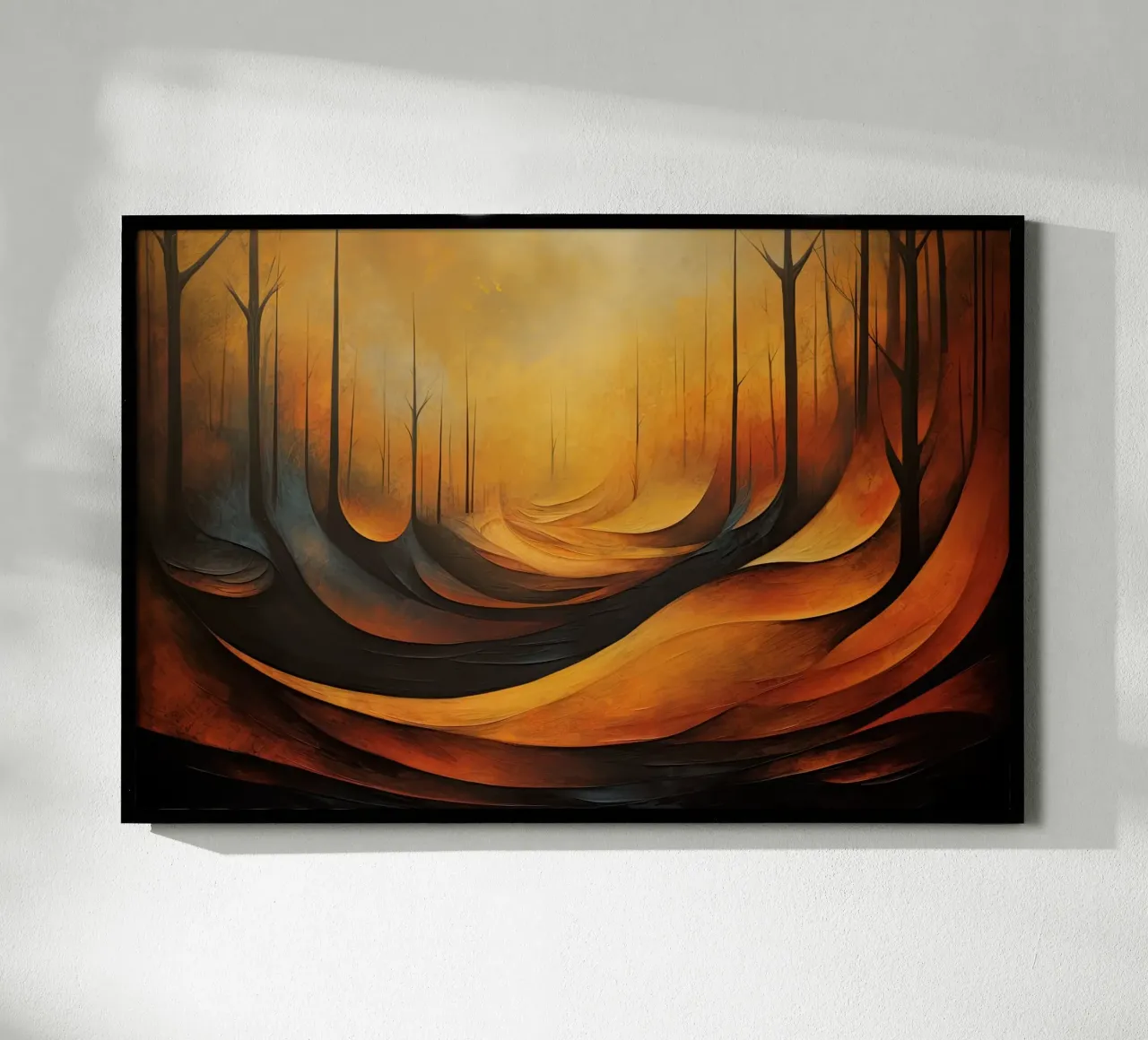 Arte da parete di Imagine poster con telaio in legno da Imagine