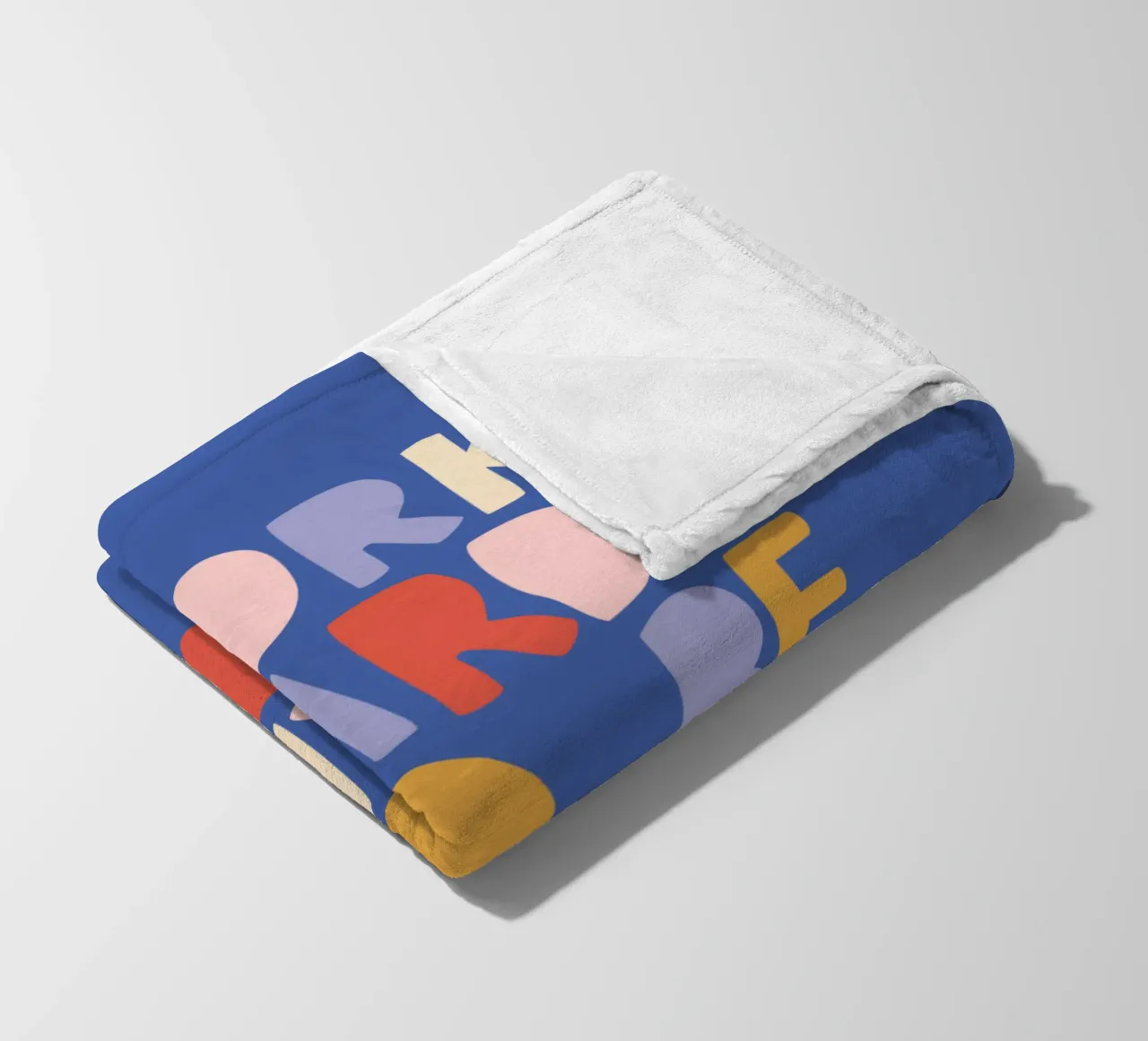 Lavorare sodo ed essere gentili con le persone coperta in pile da THE MOTIVATED TYPE