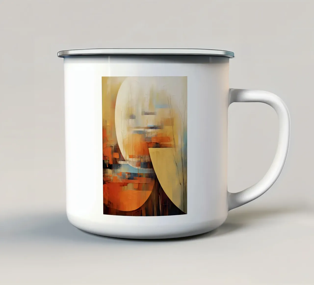 Arte da parete di Imagine tazza in smalto da Imagine