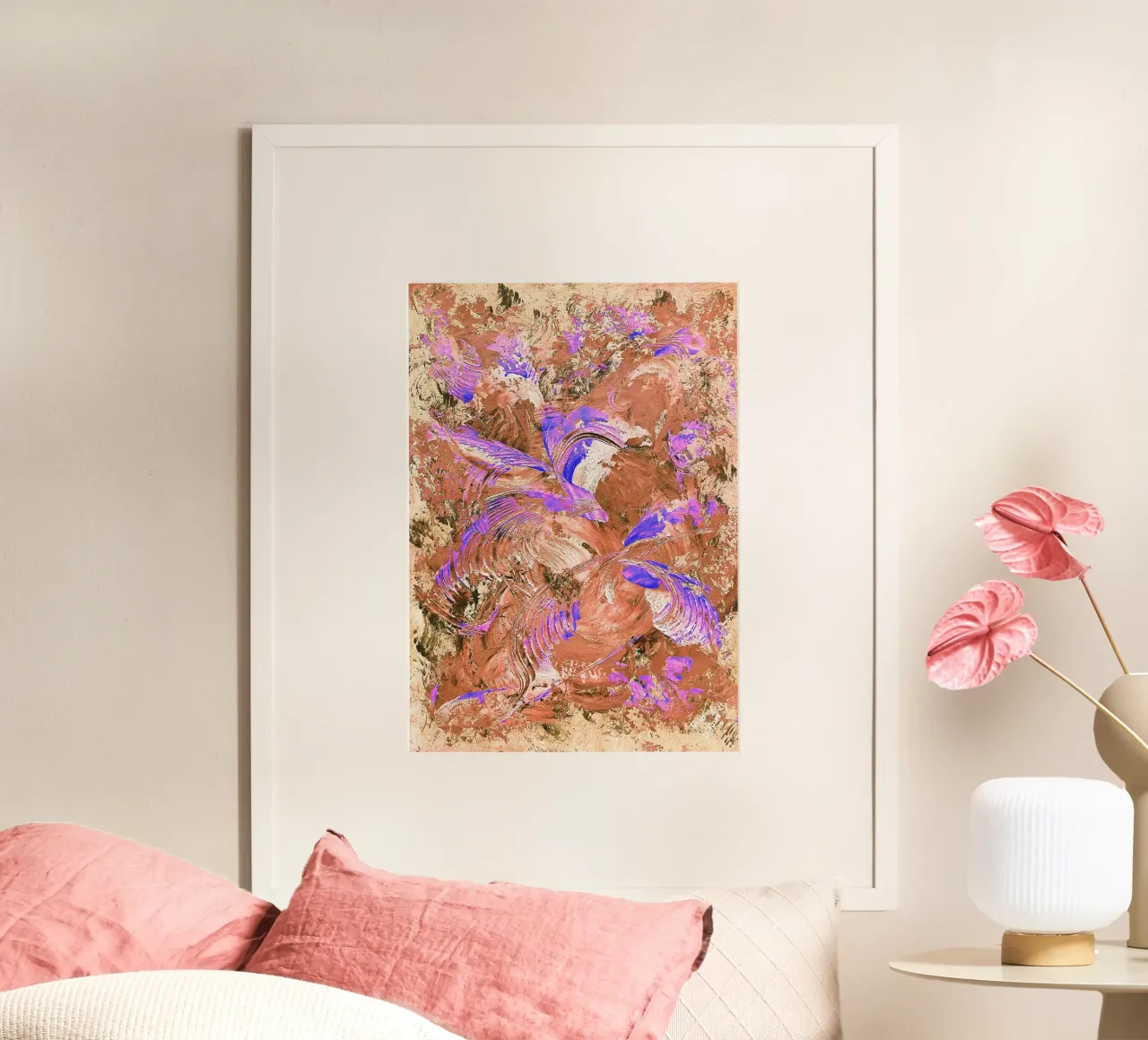 IDEAL GIFT 51 invers carta hahnemühle da Thierry Vobmann Abstract painting