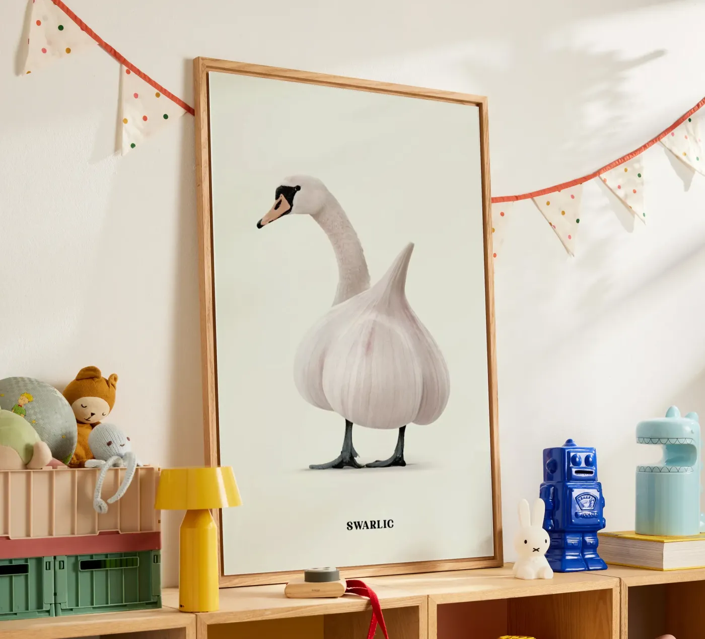 Swarlic acryl van Jonas Loose