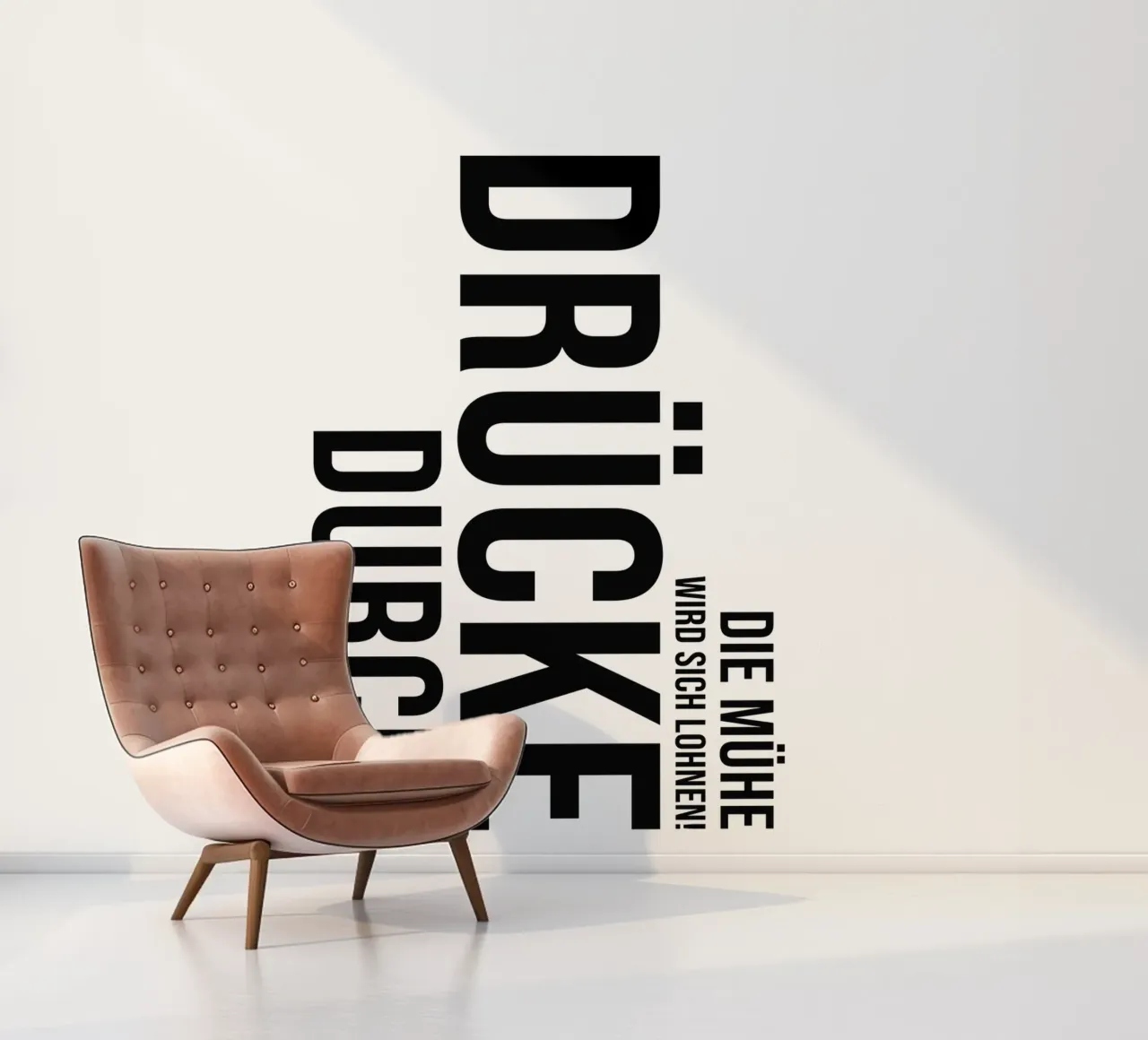 Druk door fotobehang van YV TYPOGRAPHY