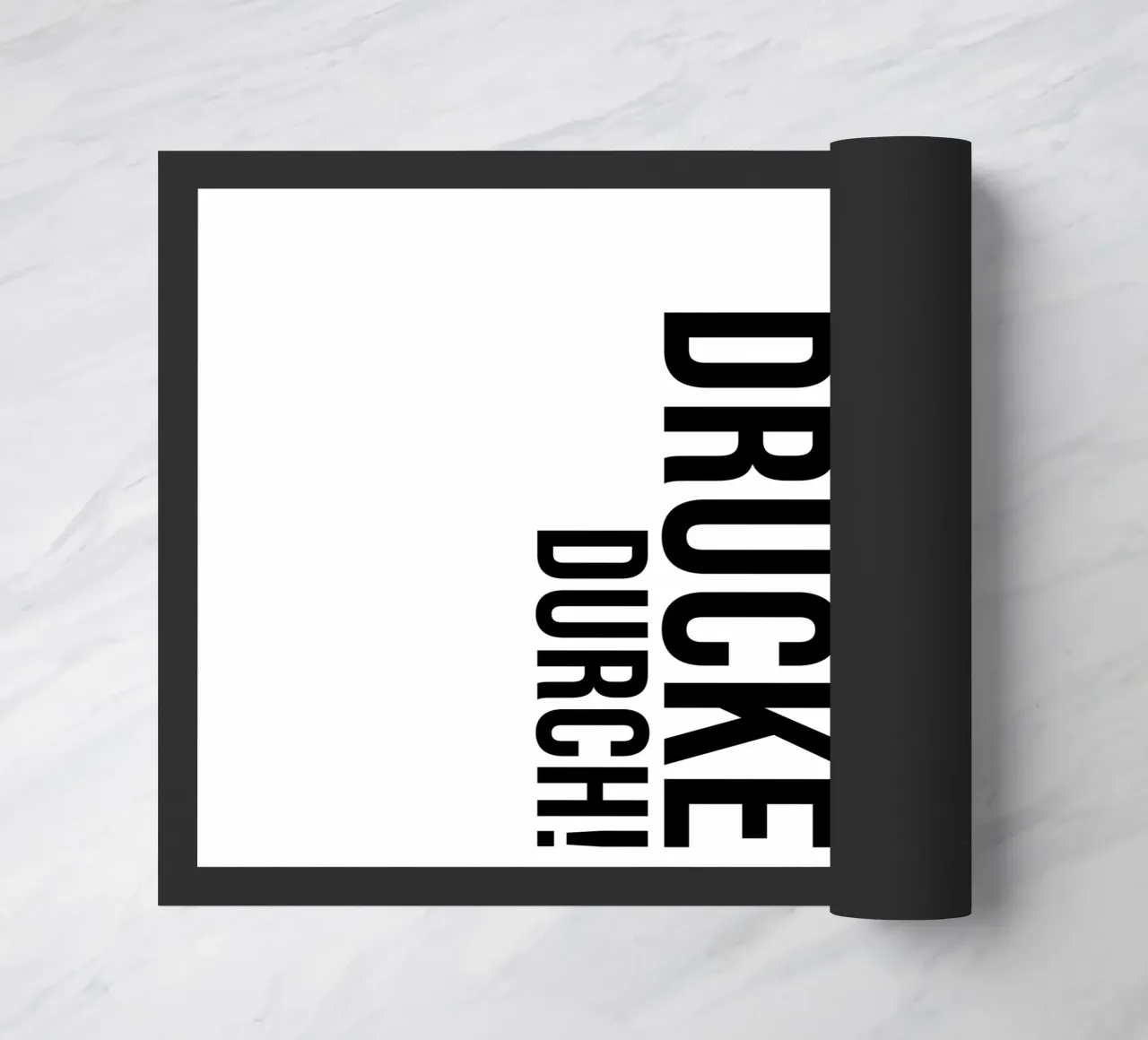 Press through doormat by YV TYPOGRAPHY