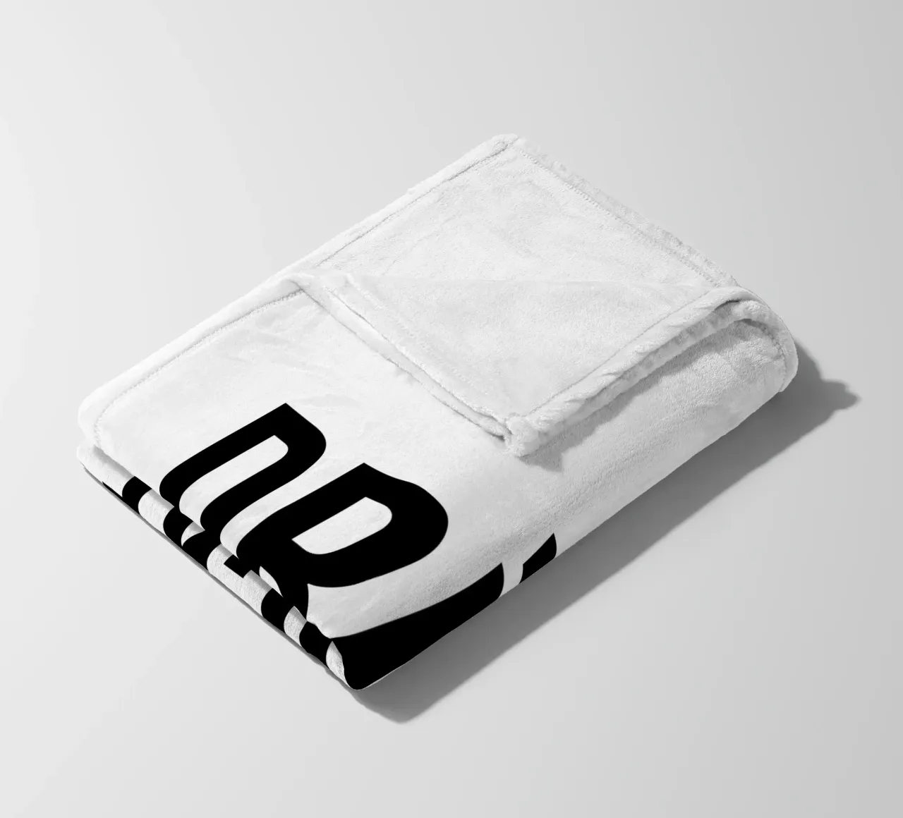 Press through Fleecedecke von YV TYPOGRAPHY