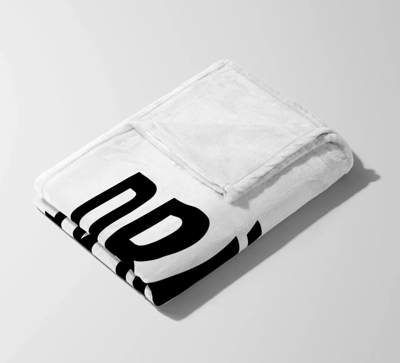 Press through Fleecedecke von YV TYPOGRAPHY