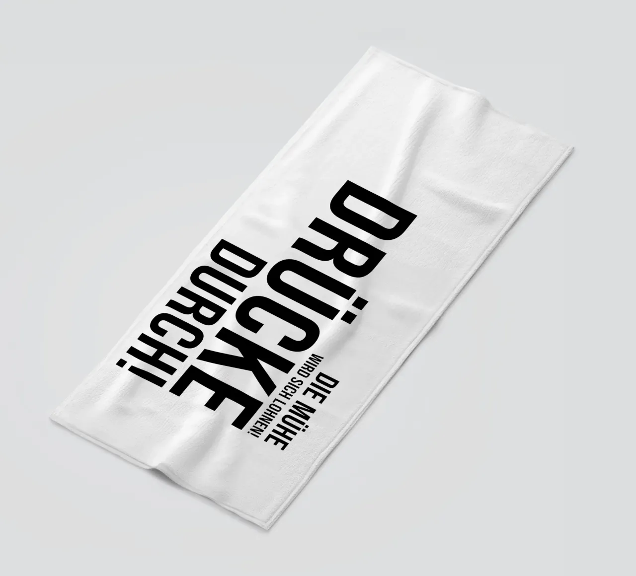 Premere attraverso telo mare da YV TYPOGRAPHY