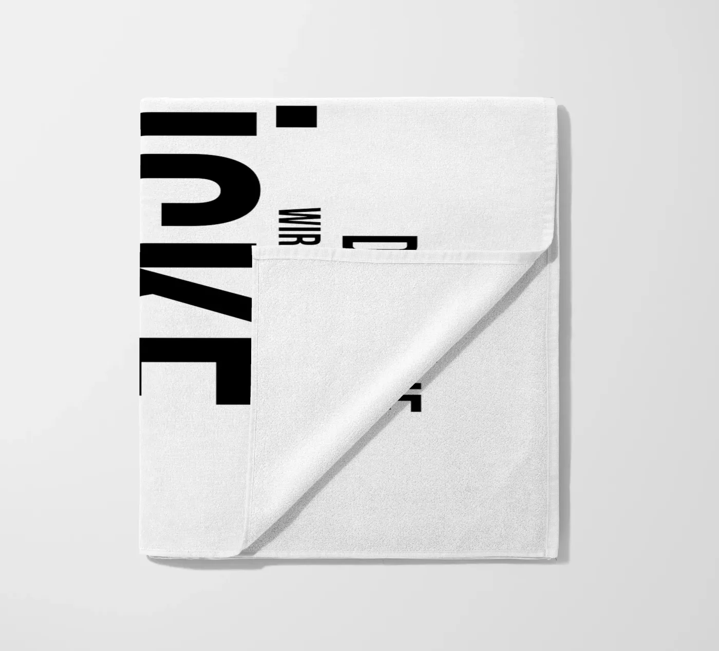 Premere attraverso telo mare da YV TYPOGRAPHY