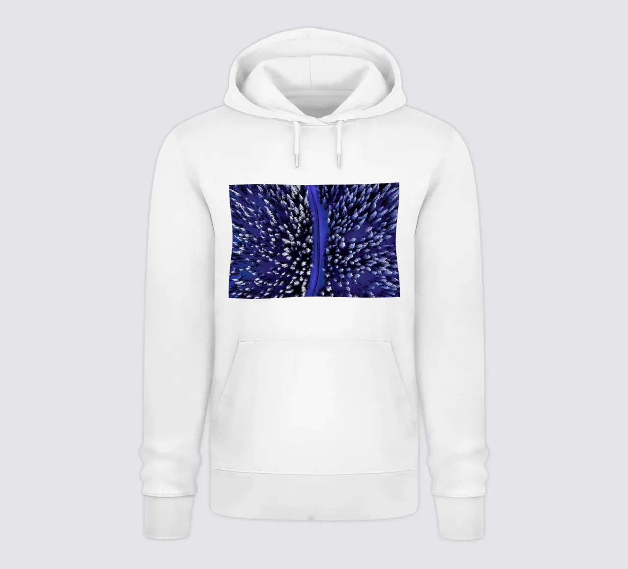 Snowcapped Pines felpa con cappuccio da EyeEm Mobile GmbH