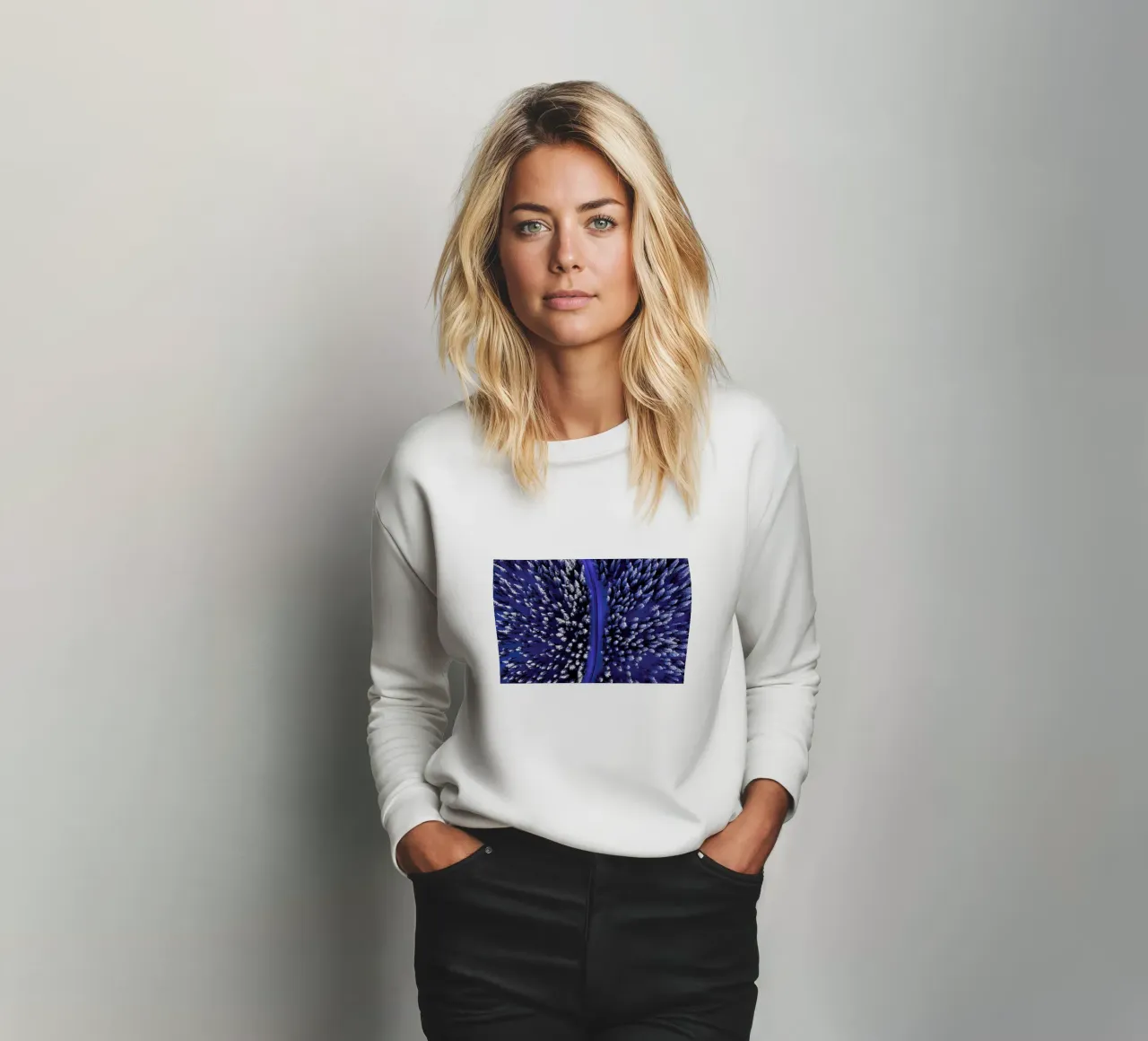 Snowcapped Pines sweatshirt by EyeEm Mobile GmbH