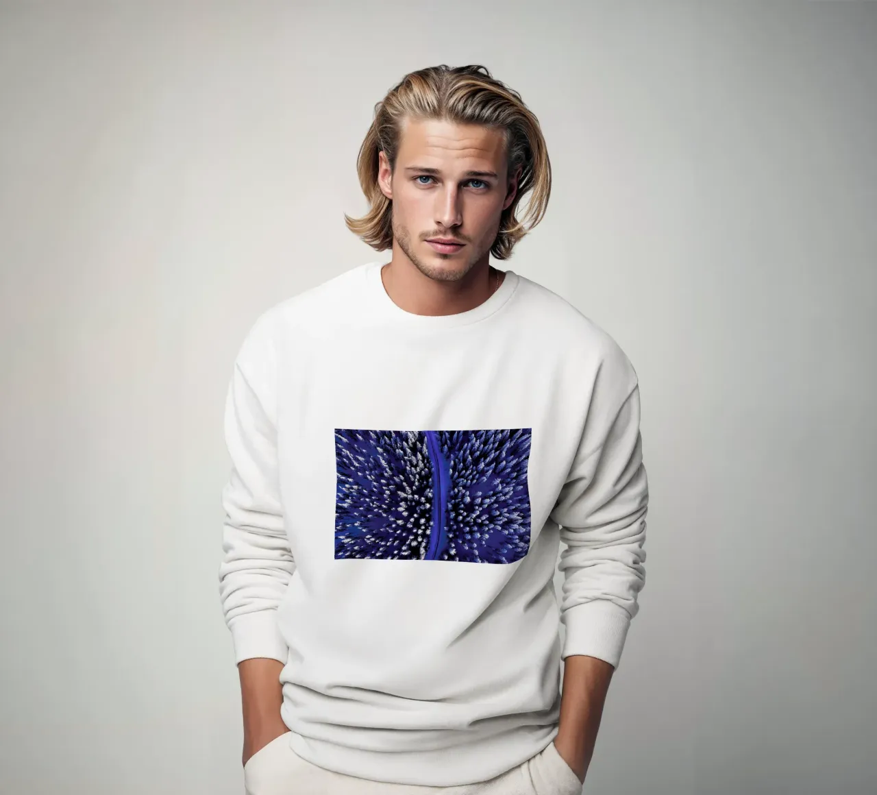 Snowcapped Pines sweatshirt by EyeEm Mobile GmbH