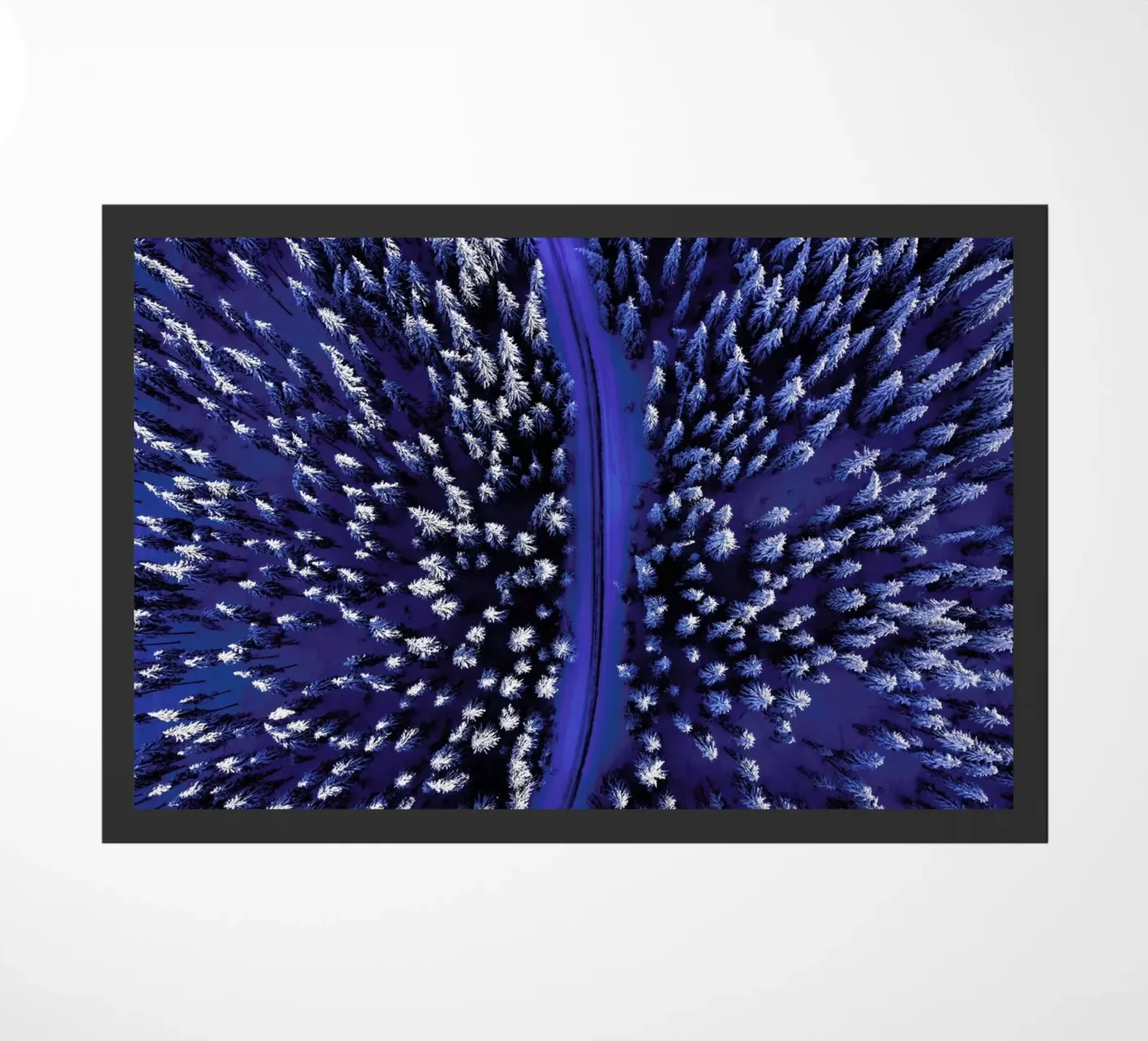 Snowcapped Pines doormat by EyeEm Mobile GmbH