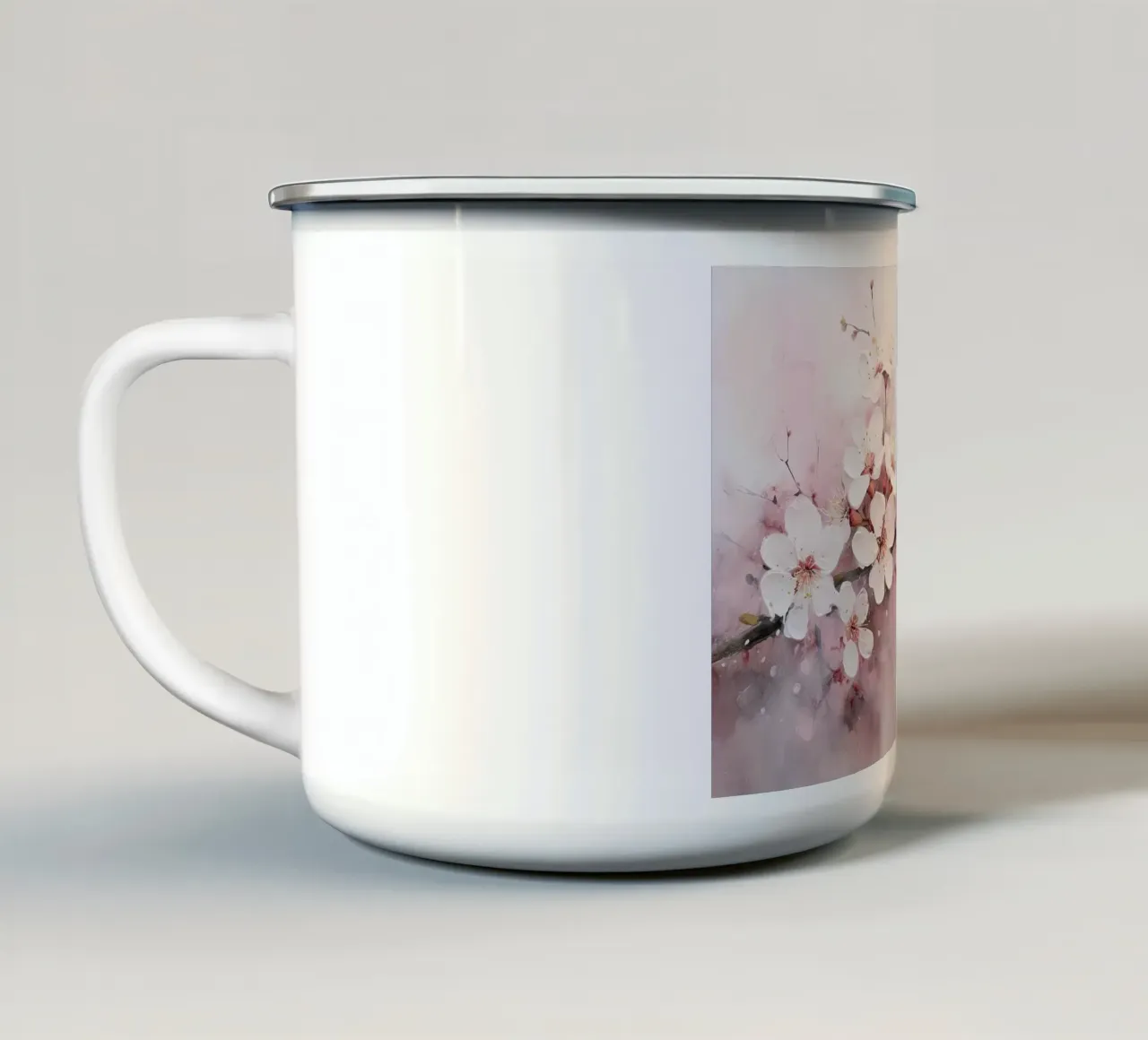 Arte da parete di Imagine tazza in smalto da Imagine