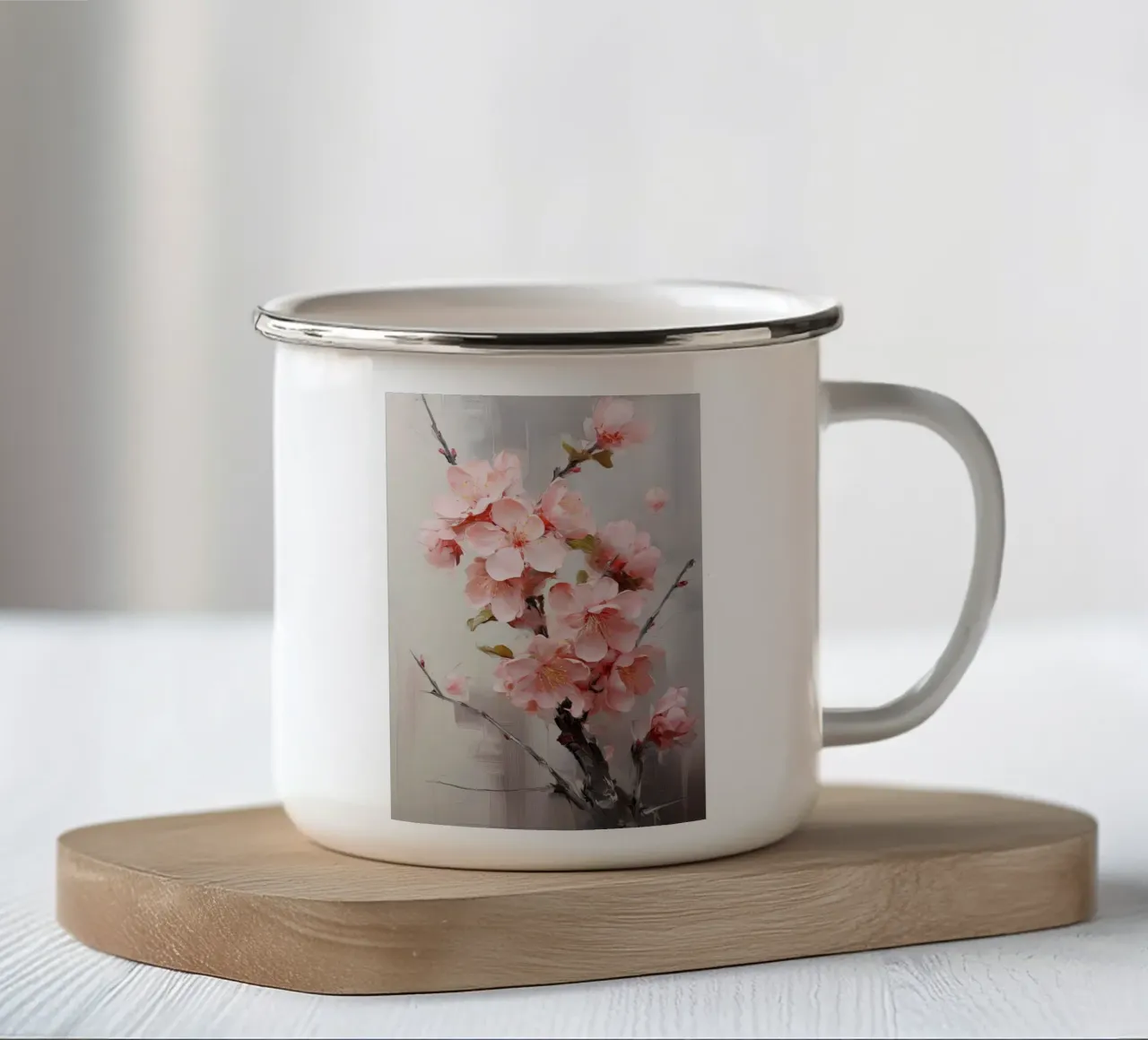 Arte da parete di Imagine tazza in smalto da Imagine