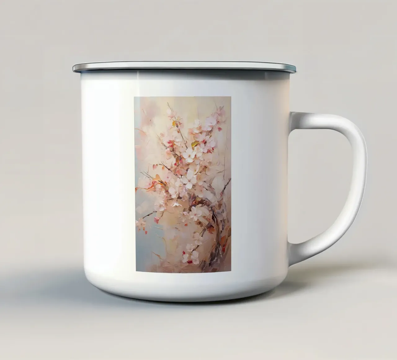 Arte da parete di Imagine tazza in smalto da Imagine
