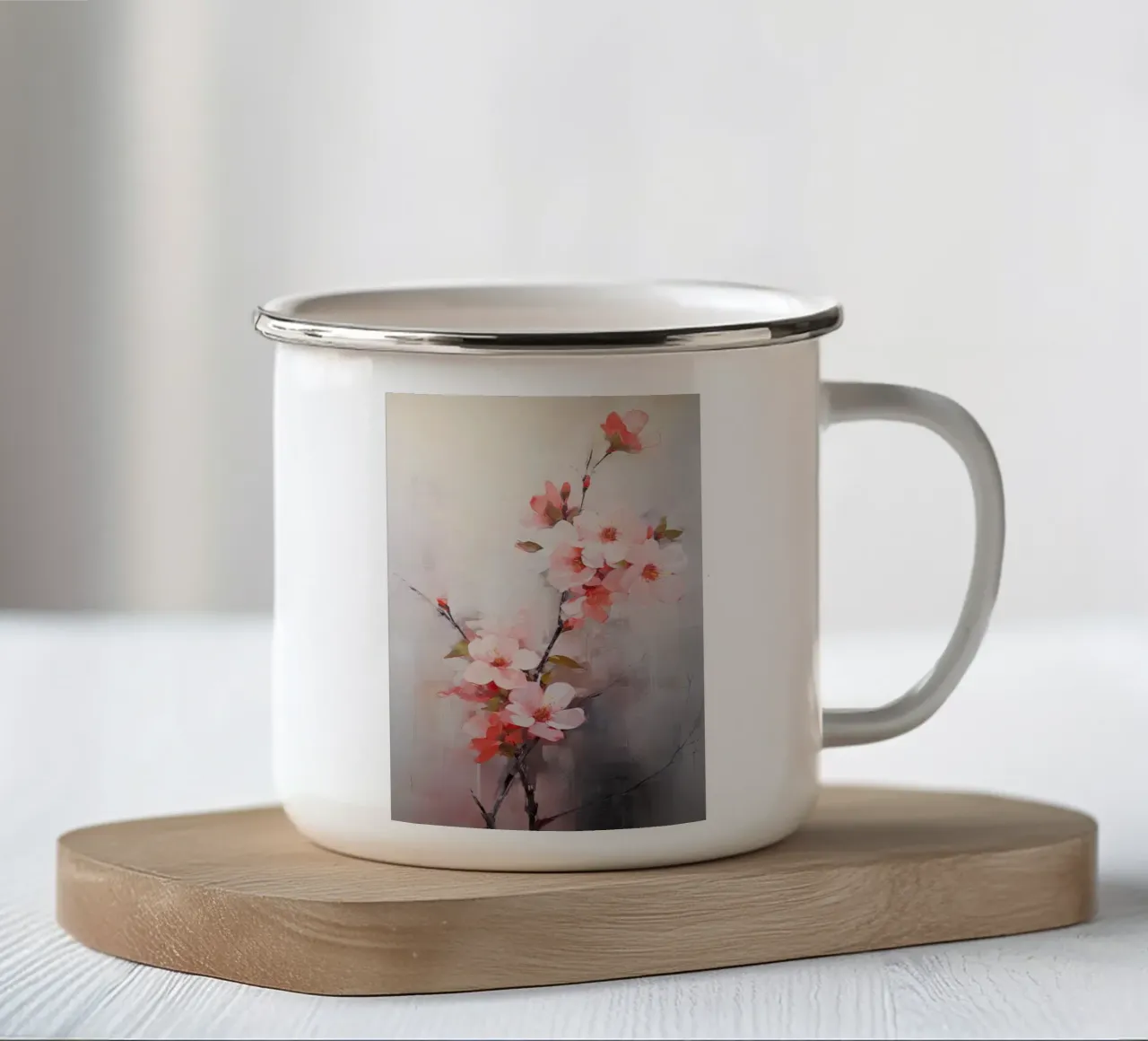 Arte da parete di Imagine tazza in smalto da Imagine