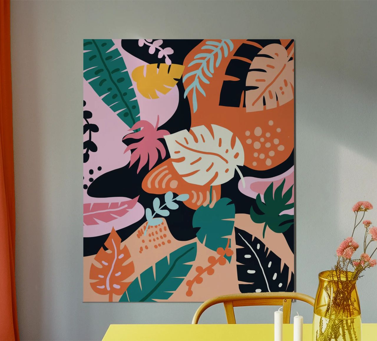 Monstera Garden poster by 83oranges