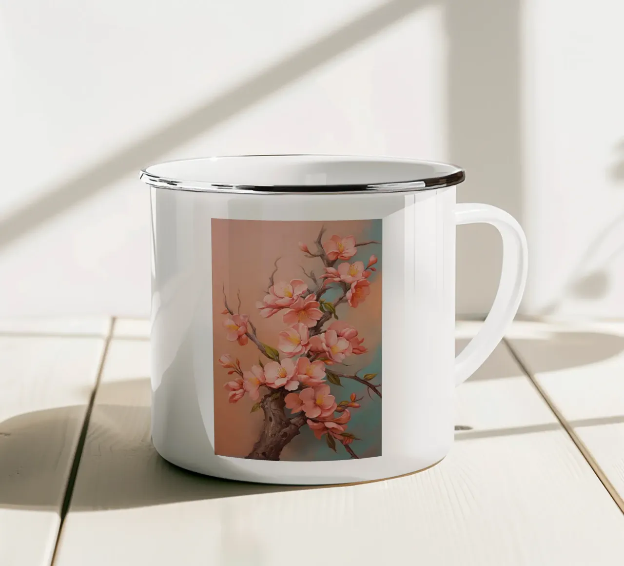Wandkunst von Imagine Emaille Tasse von Imagine