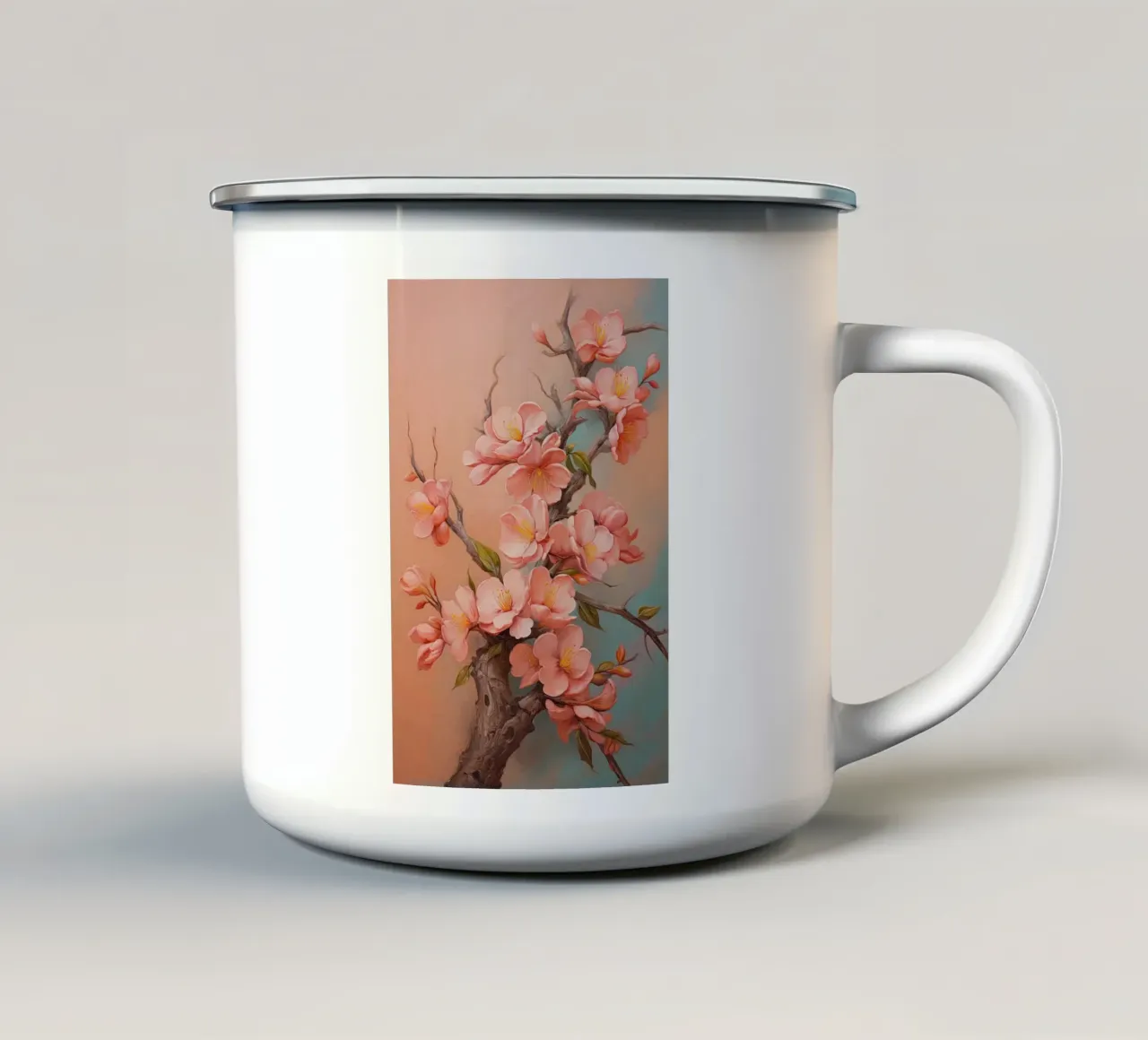 Wandkunst von Imagine Emaille Tasse von Imagine