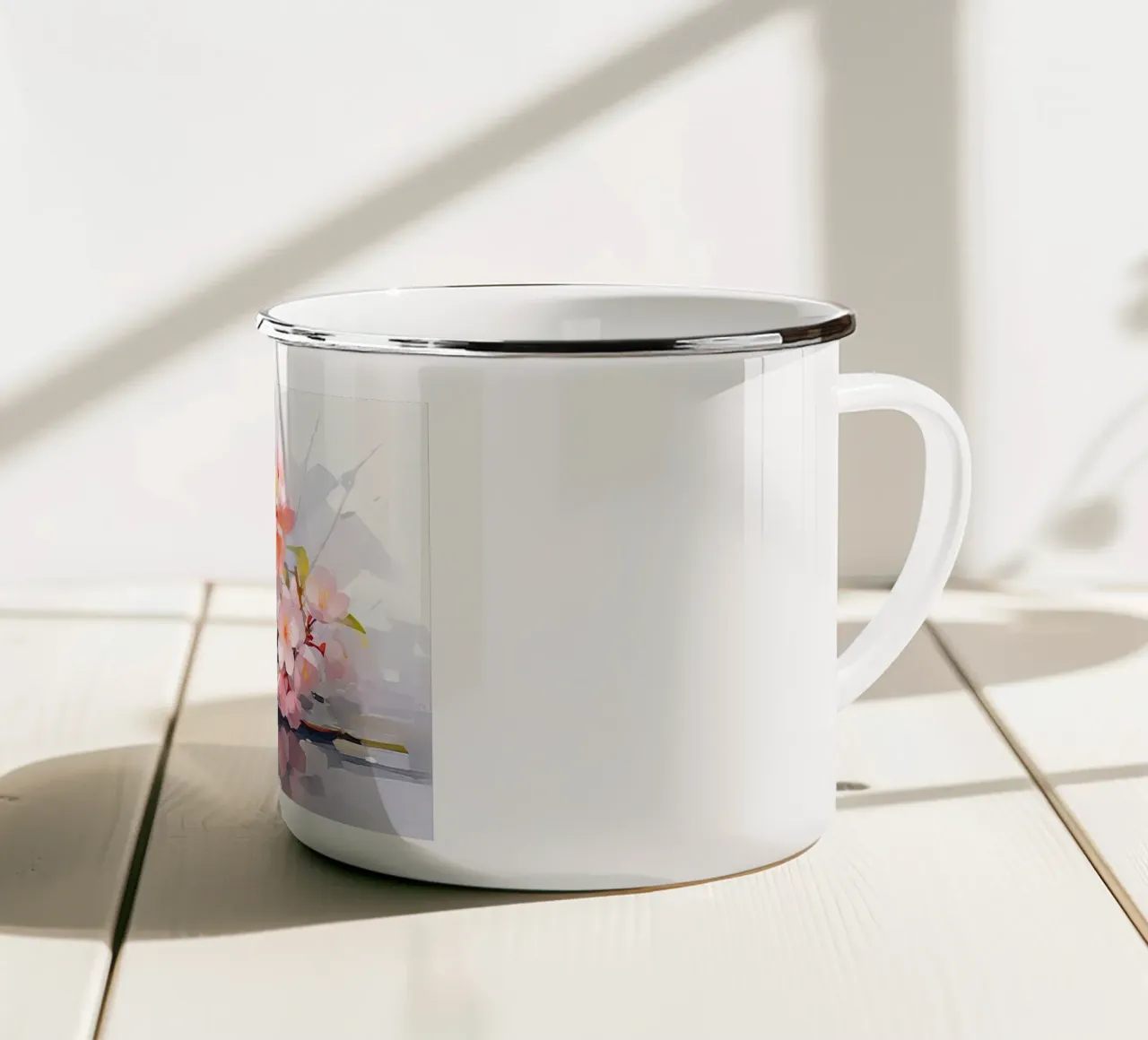 Arte da parete di Imagine tazza in smalto da Imagine