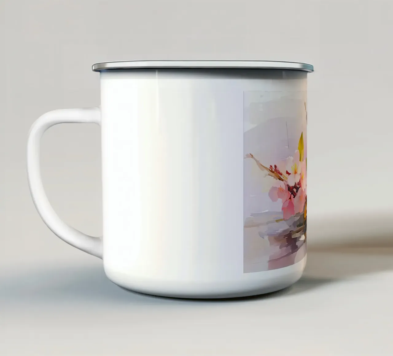 Arte da parete di Imagine tazza in smalto da Imagine